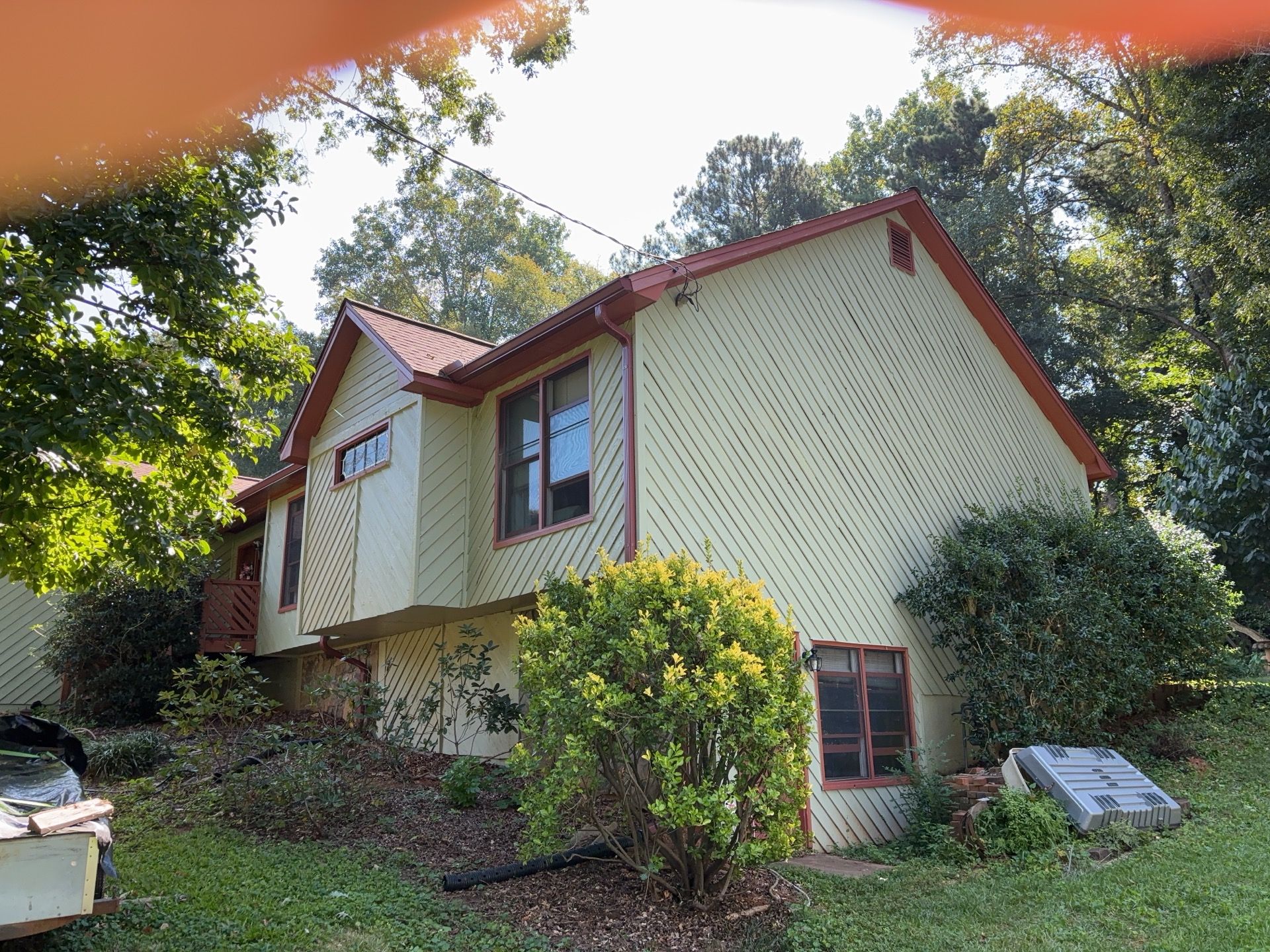 Exterior Painting and Deck Stain in Stone Mountain, GA by Nelson Exteriors