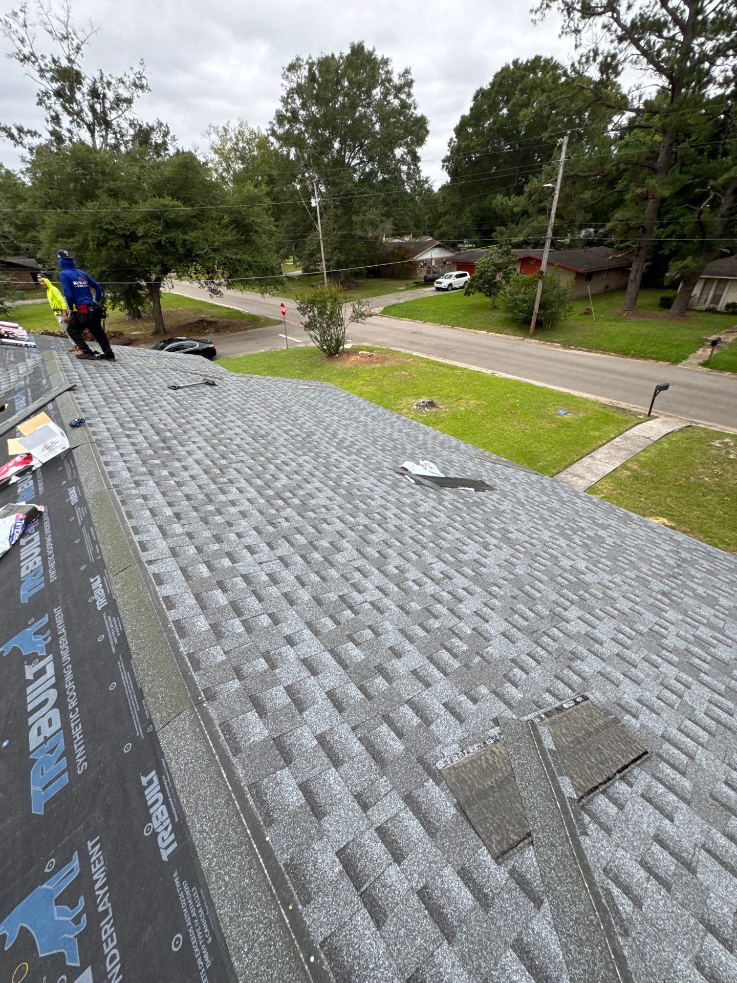 GAF HDZ Shingle Roof Replacement — Picayune, MS (Tarp-Up to Full Replacement) by Frontline Roofing