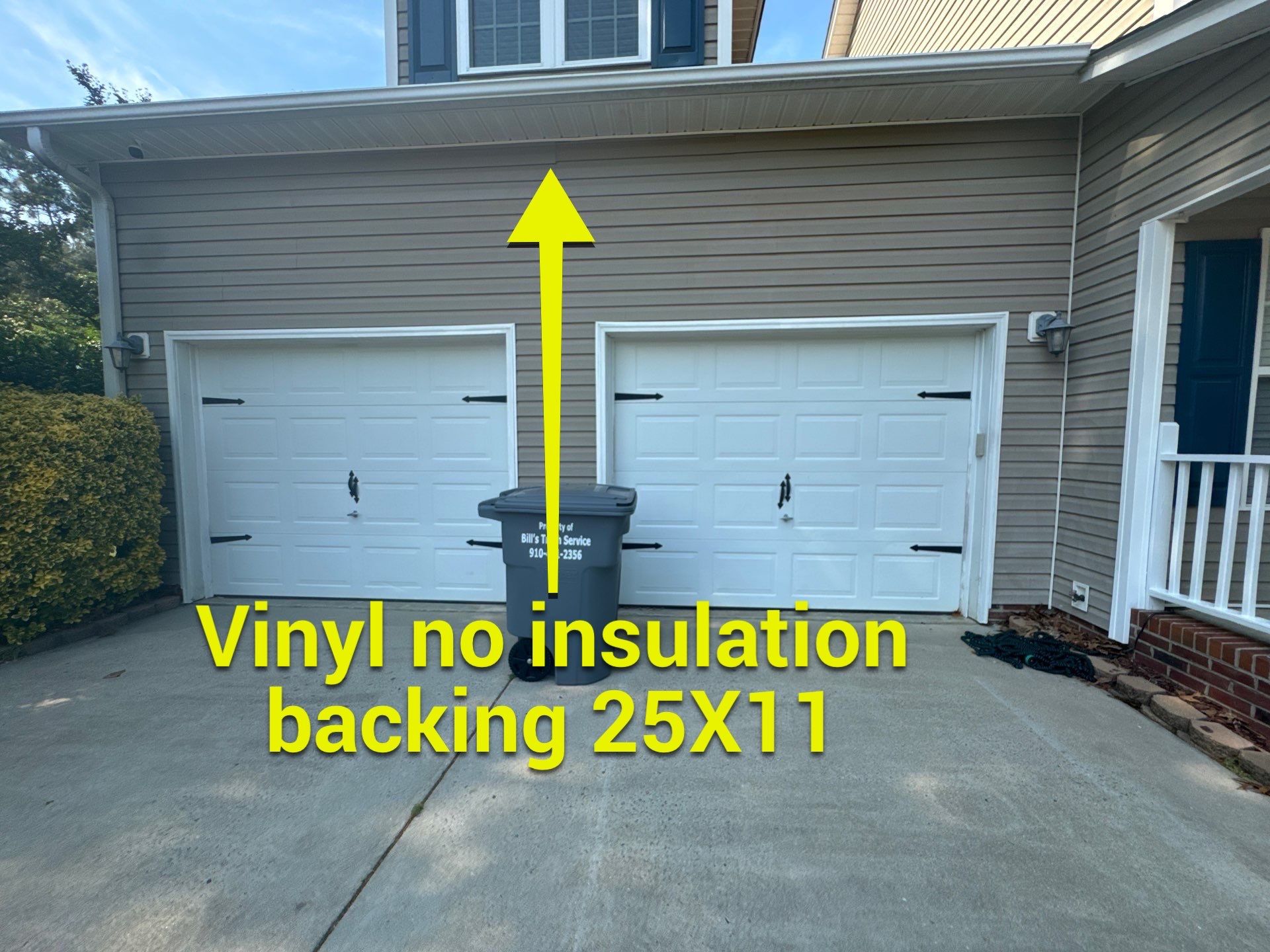 Vinyl Siding and Trim Replacement for Two-Story Sanford Home by The Remodeling Company