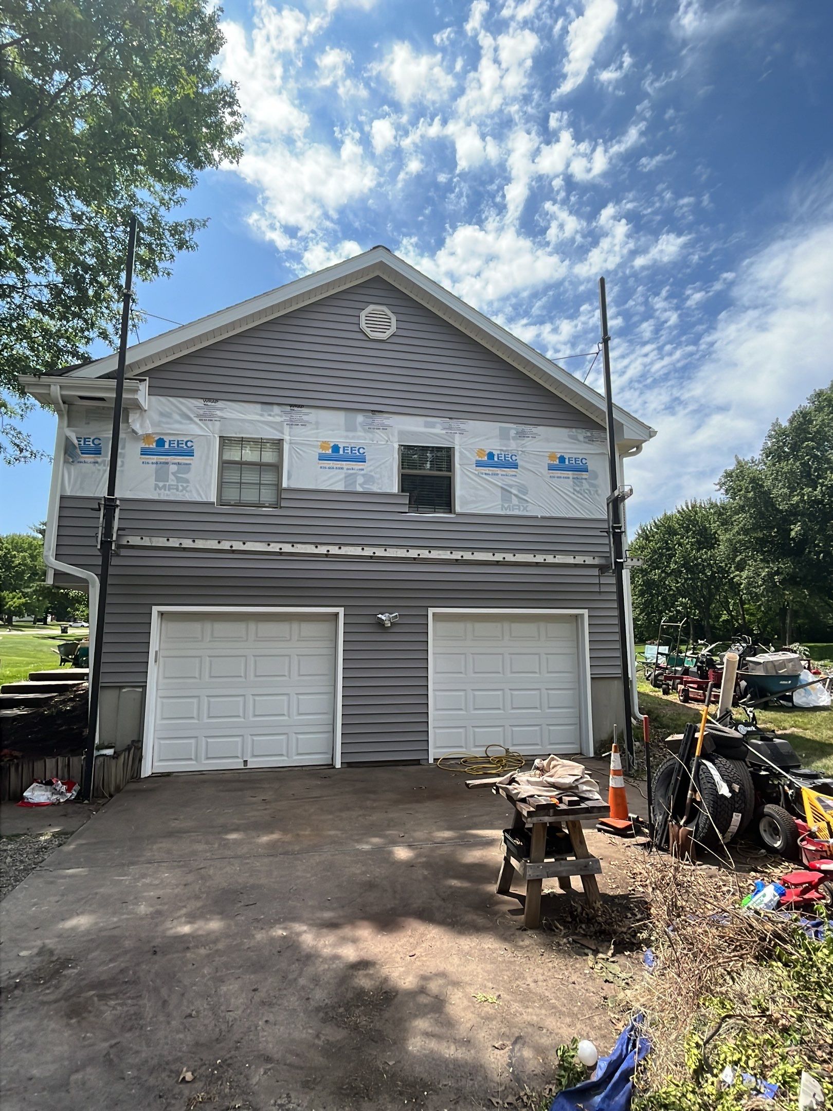 Siding and Window Install  by EEC  Windows, Siding & Roofing 