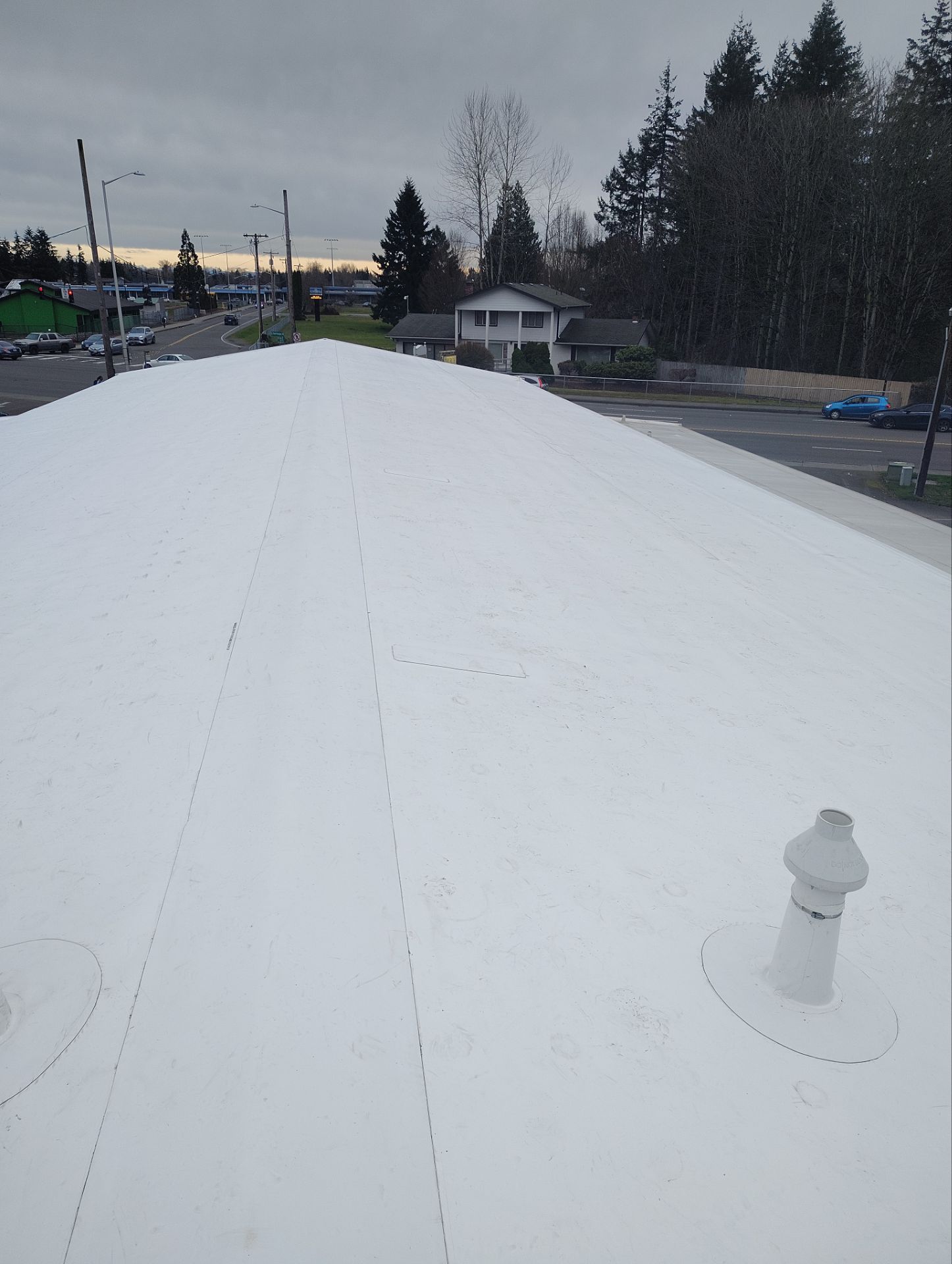 Kent Church - Reroof Project (Overlay) by Fields Roof Service Inc