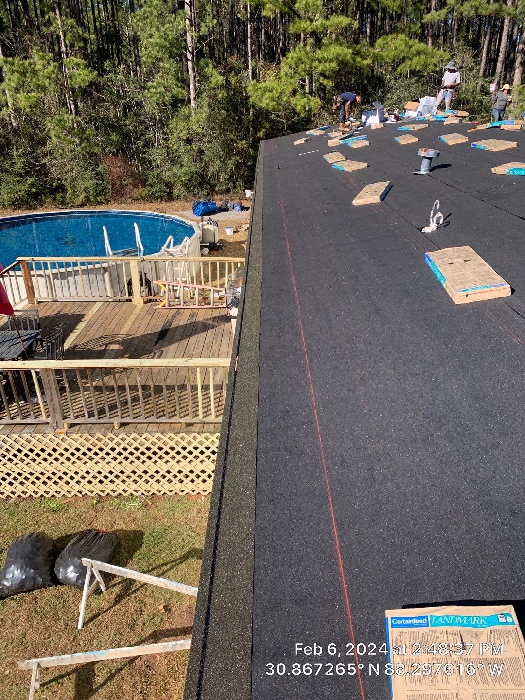 Roof replacement: 8455 Jack Williams Rd • Wilmer, AL 36587 by American Roofing & Construction LLC