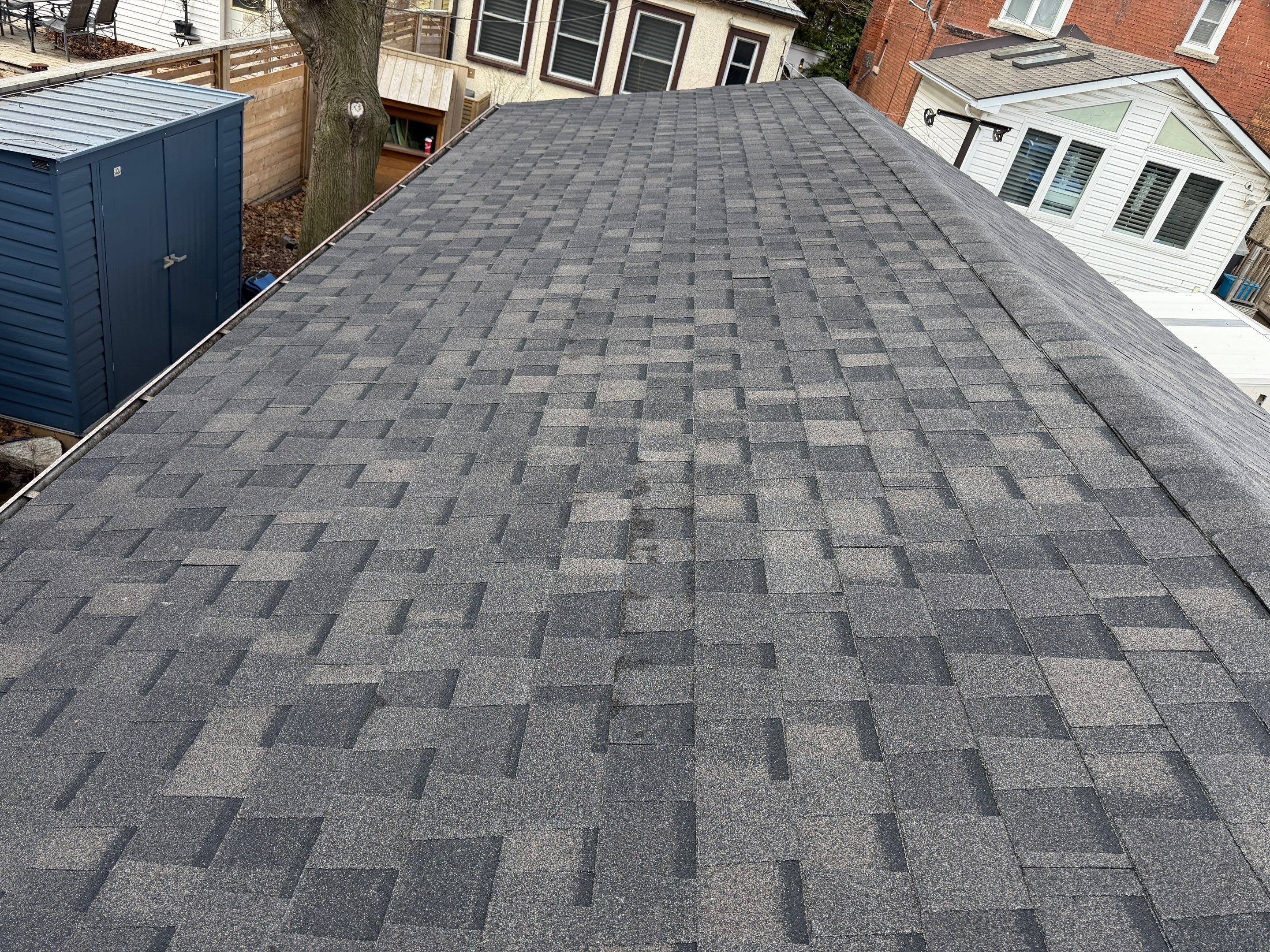 Project in Hamilton by The Roofing Crew
