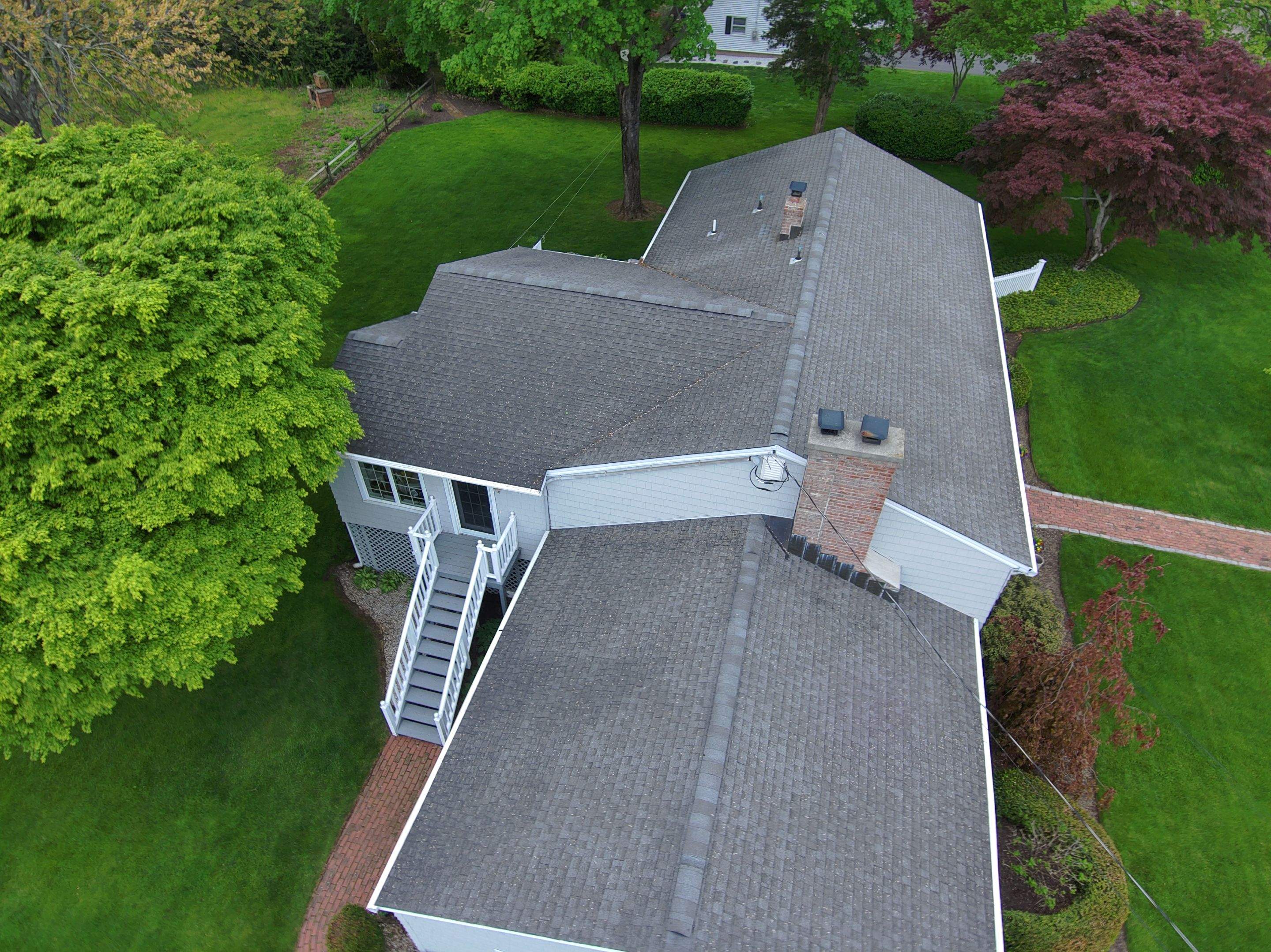 Residential Roof Replacement and Shingle Installation in North Haven by A Plus Exterior