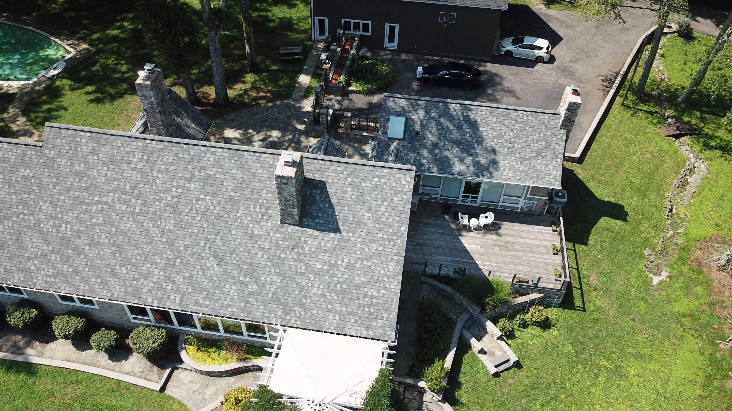 Roof Replacement using IKO Dynasty by American Home Contractors