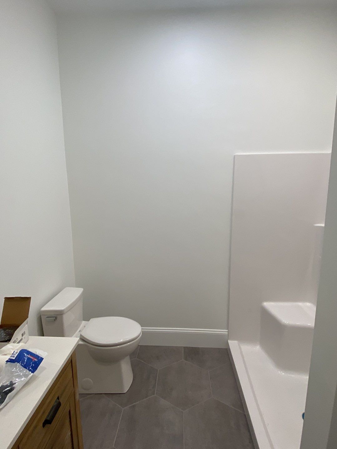 Interior Painting using Snowbound White  by EXCELLENCE | CARTO