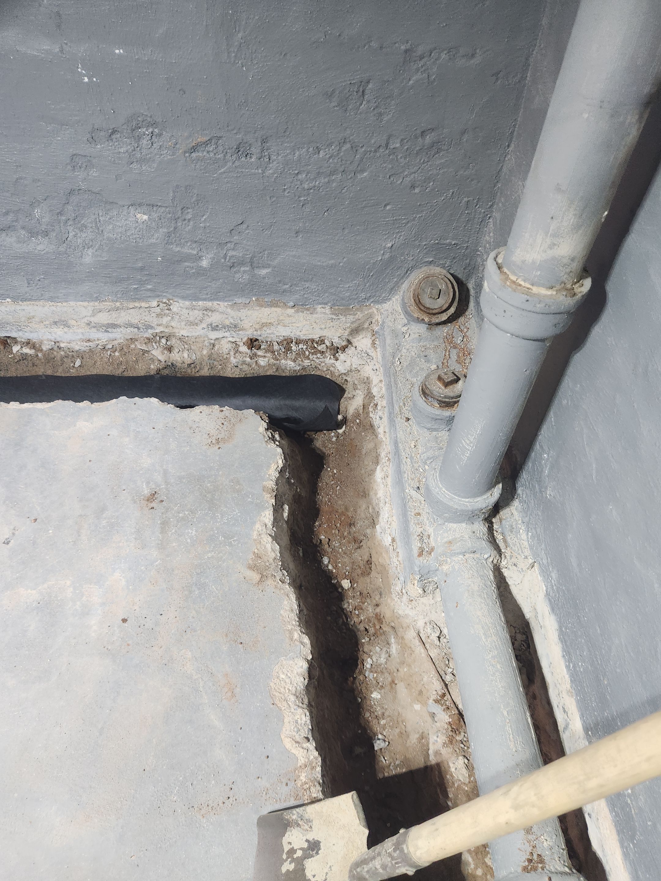 Interior French Drain River Edge NJ by Pure Service Pro, LLC 