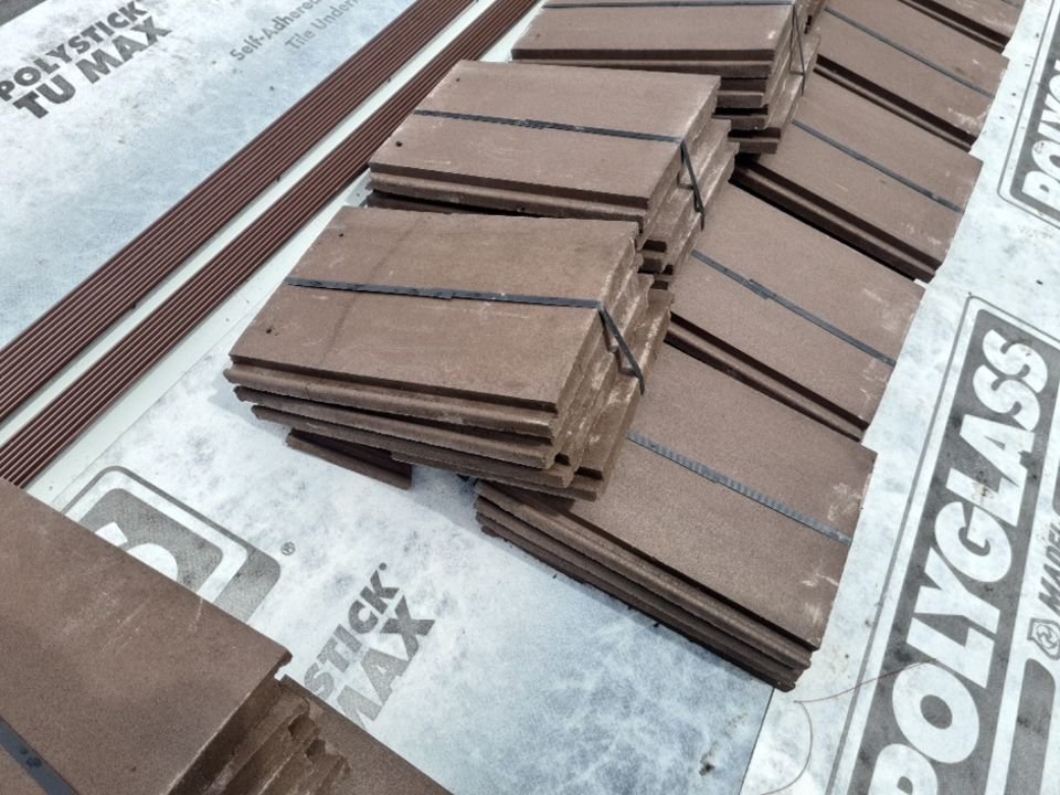 Residential Roofing Installation using Eagle Roofing Tile by BLUES BROTHERS ROOFING