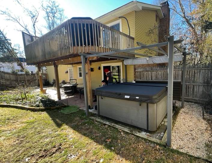 Deck Resurface Project in Franklin Township, New Jersey by deck guardian