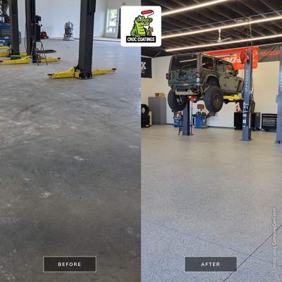 Commercial Floor Transformation using Slate Stone