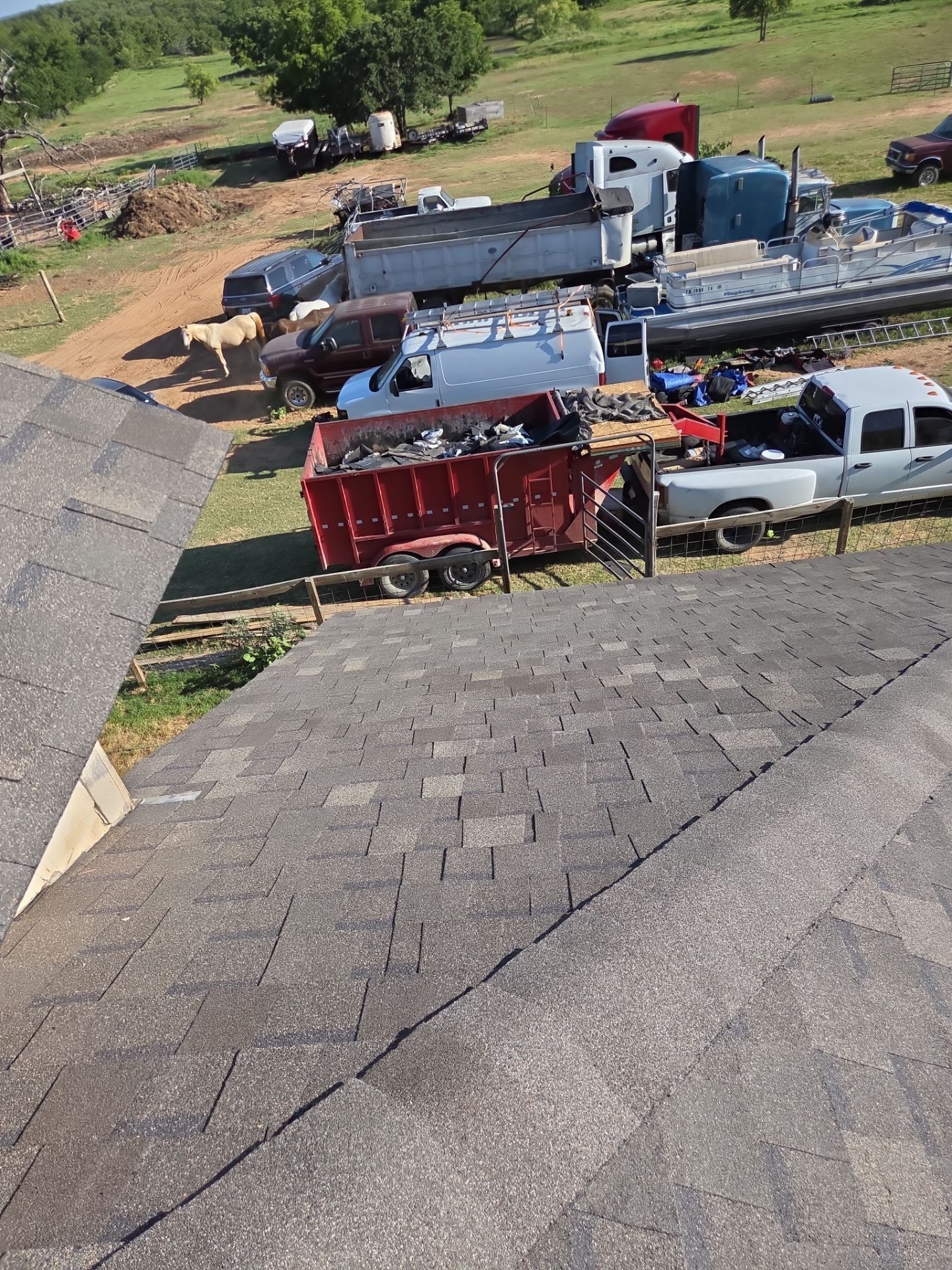 Project in Bowie by Lonestar Roofing and Restoration LLC.