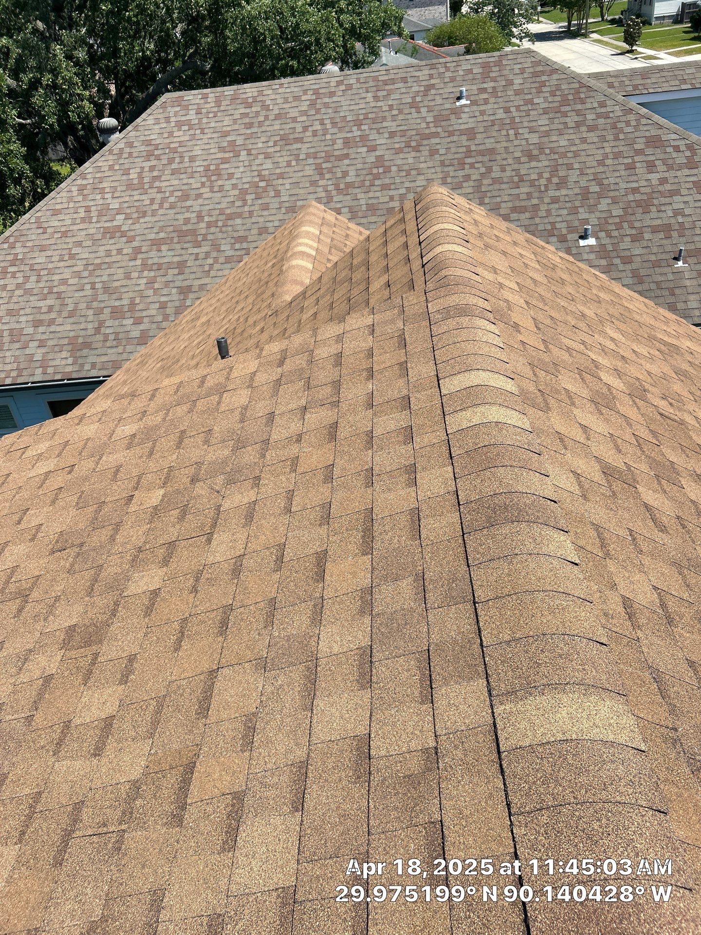 Project in Metairie by Robertson Roofing & Siding Inc