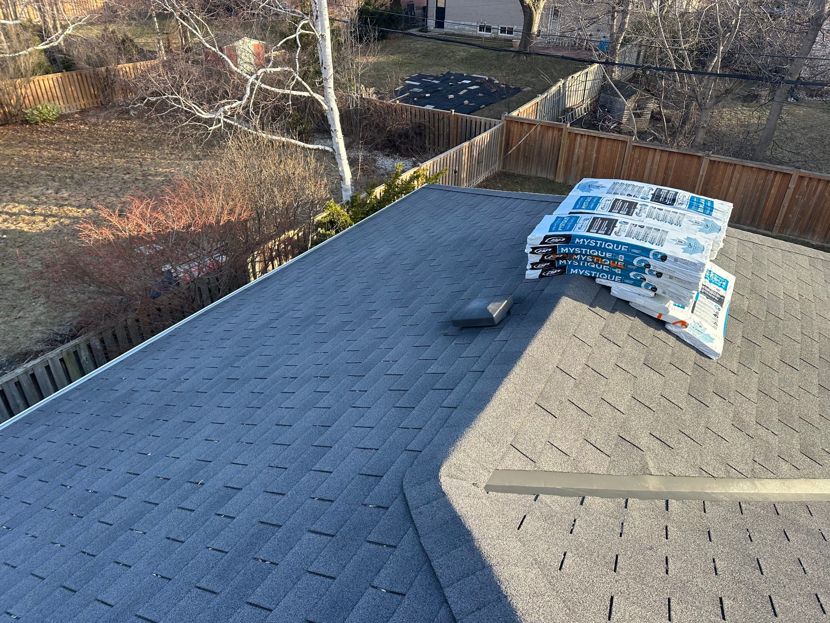 Project in Mississauga by The Roofing Crew