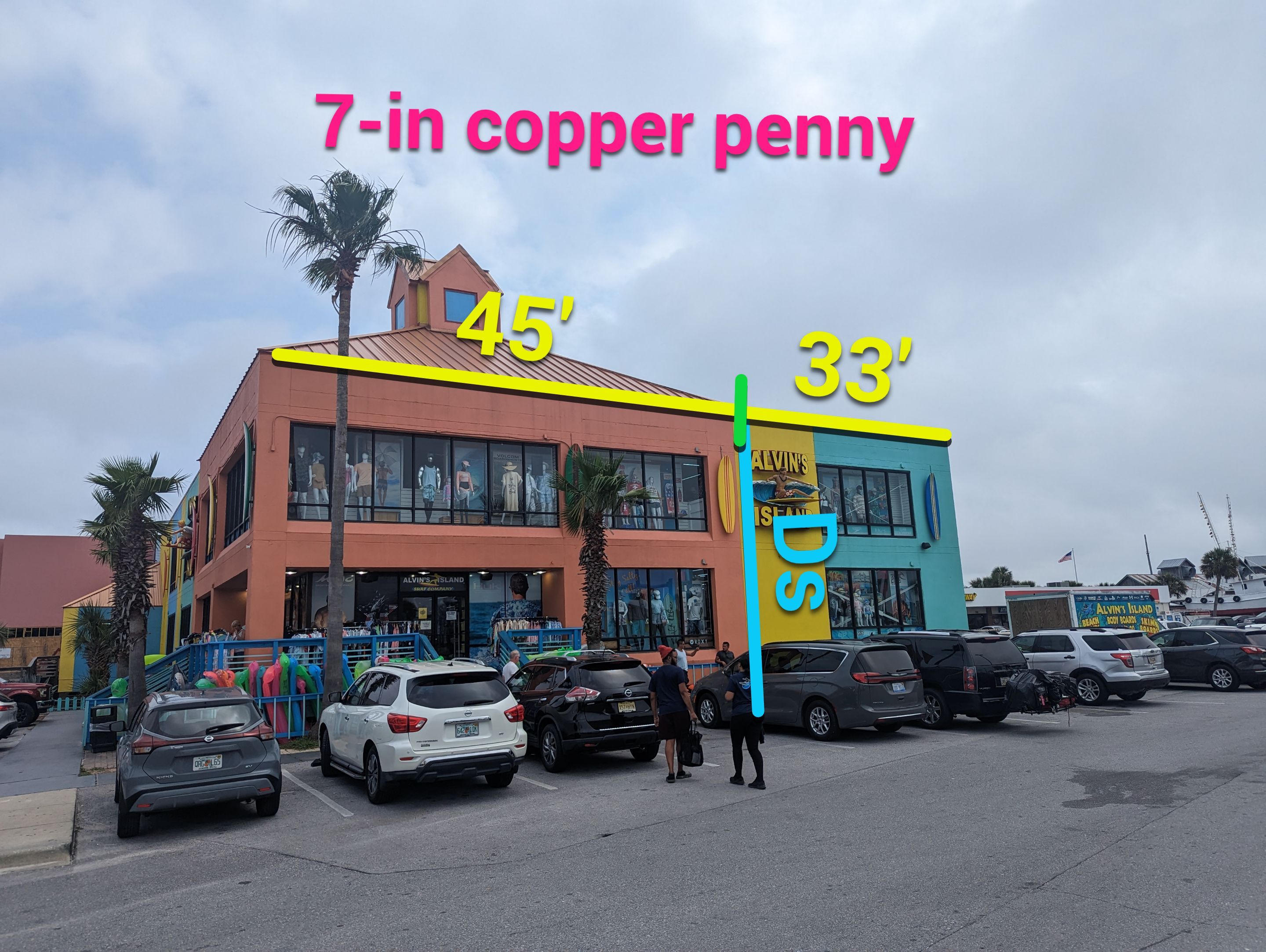 7-Inch Cooper Seamless Gutter in Pensacola Beach FL by Gutter Professors