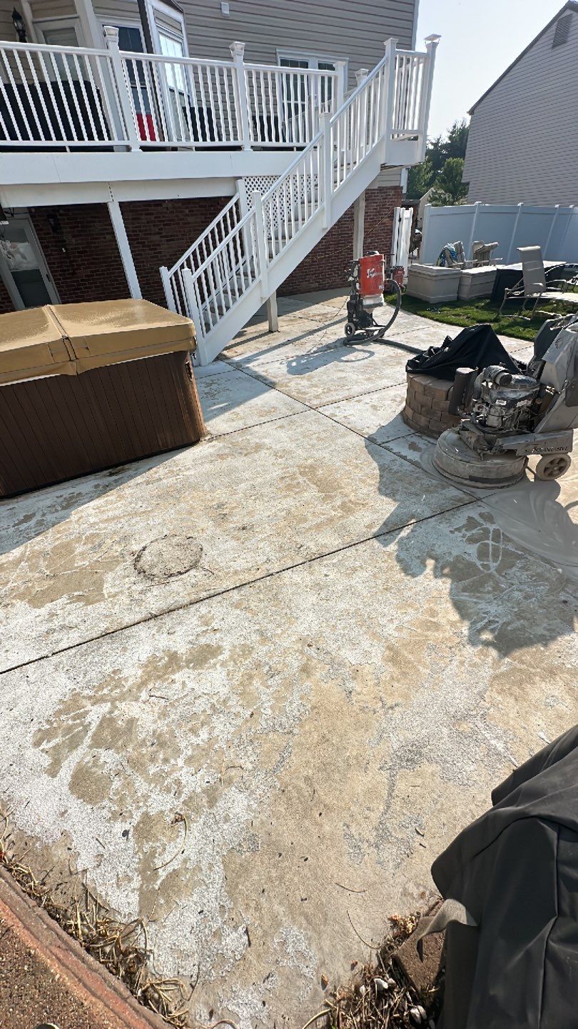 Large Patio Project in Imperial by Floors in a Day, Inc