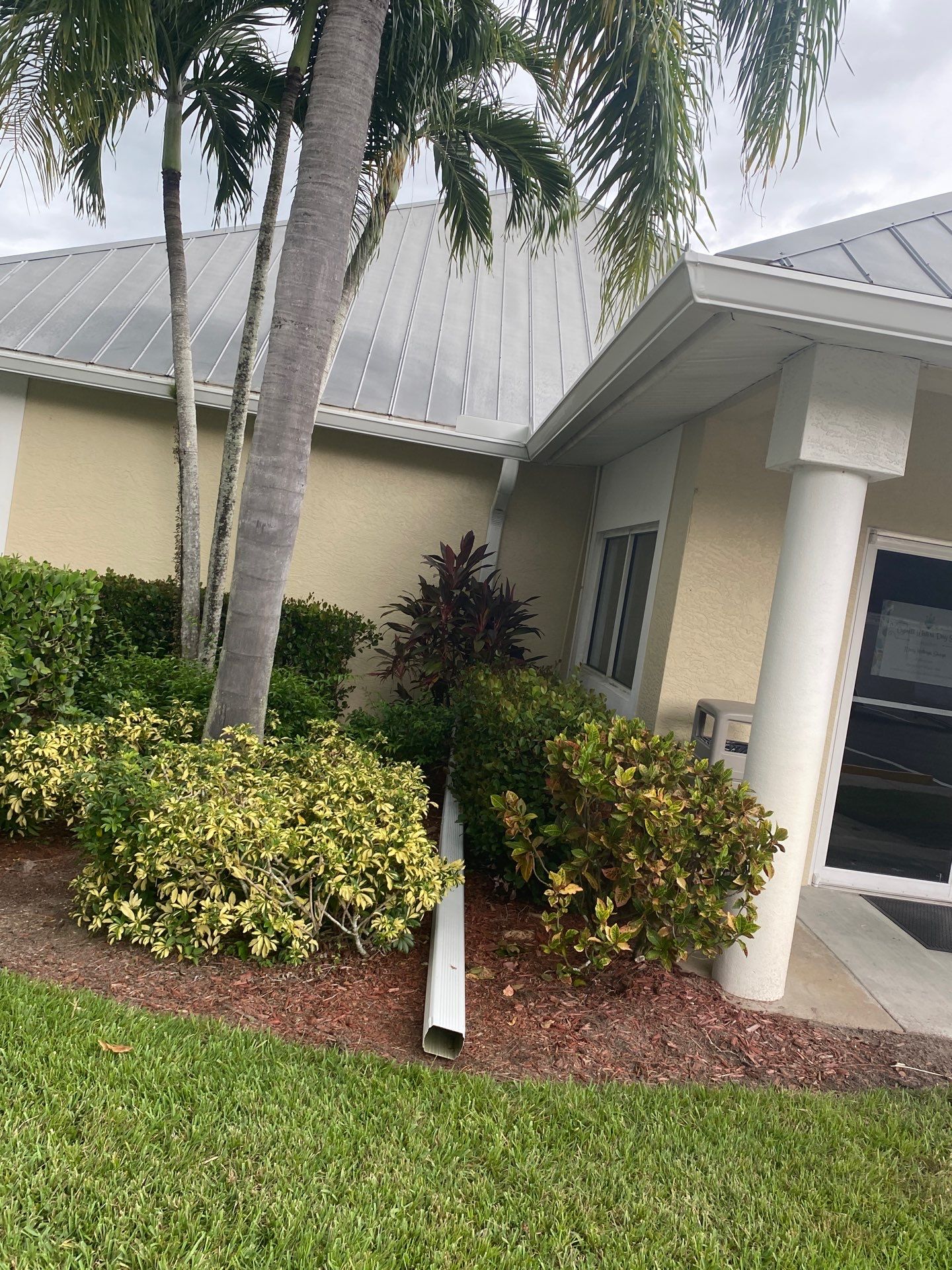 White K-Style Gutters in Fort Myers FL by Gutter Professors