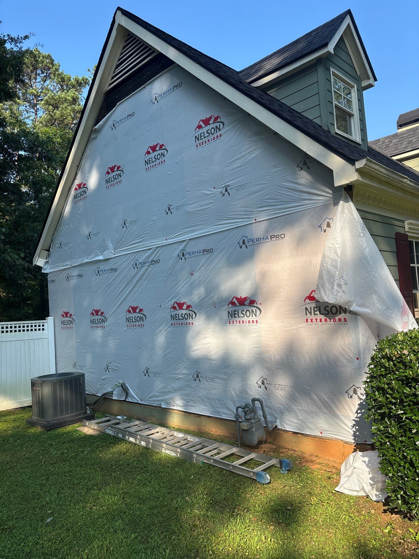 James Hardie Siding Install, Rotten Wood and Gutter Replacement and Exterior Painting by Nelson Exteriors 