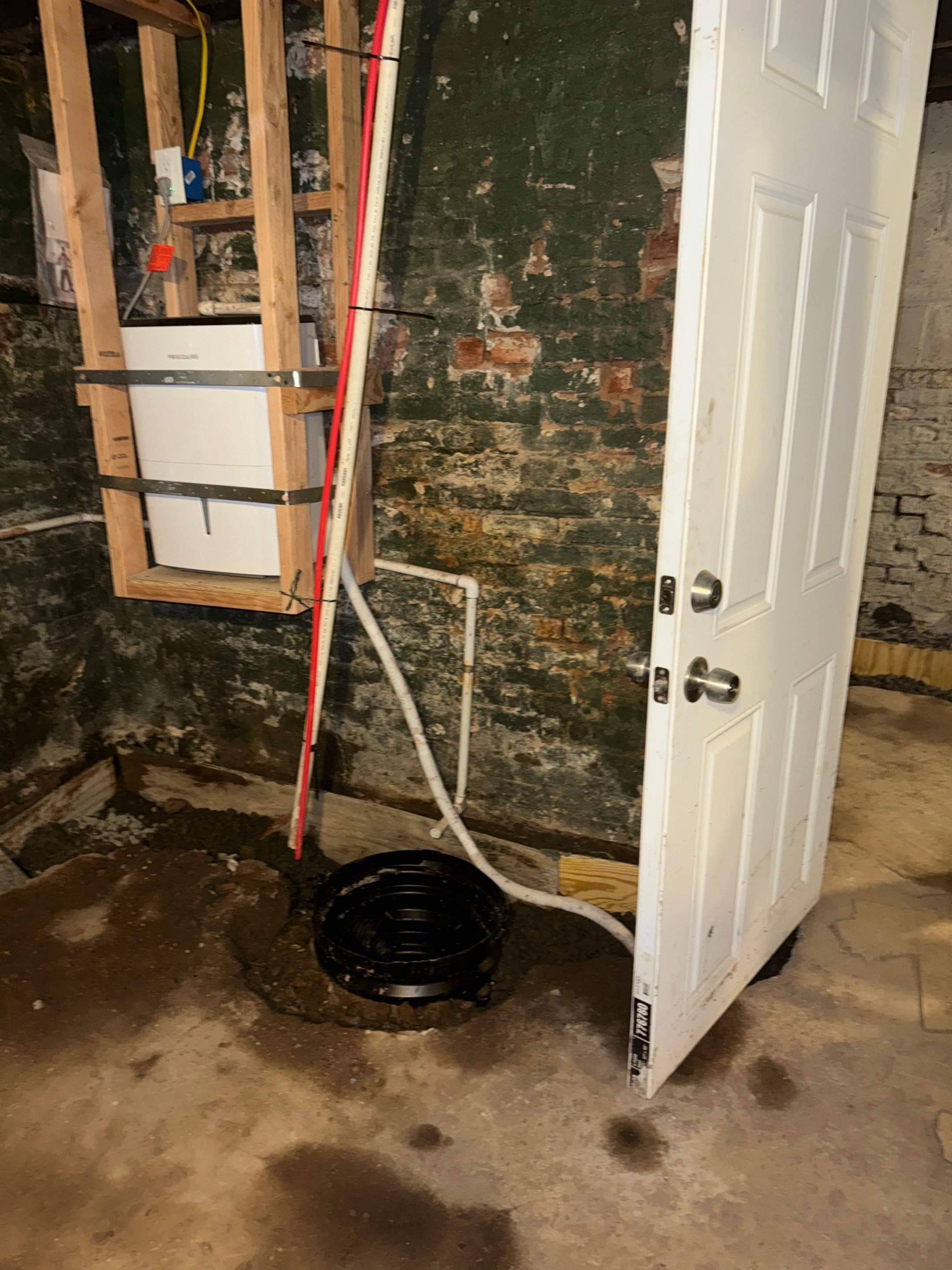 Interior French Drain & Wall Vapor Barrier in Newark, NJ  by Pure Service Pro, LLC 