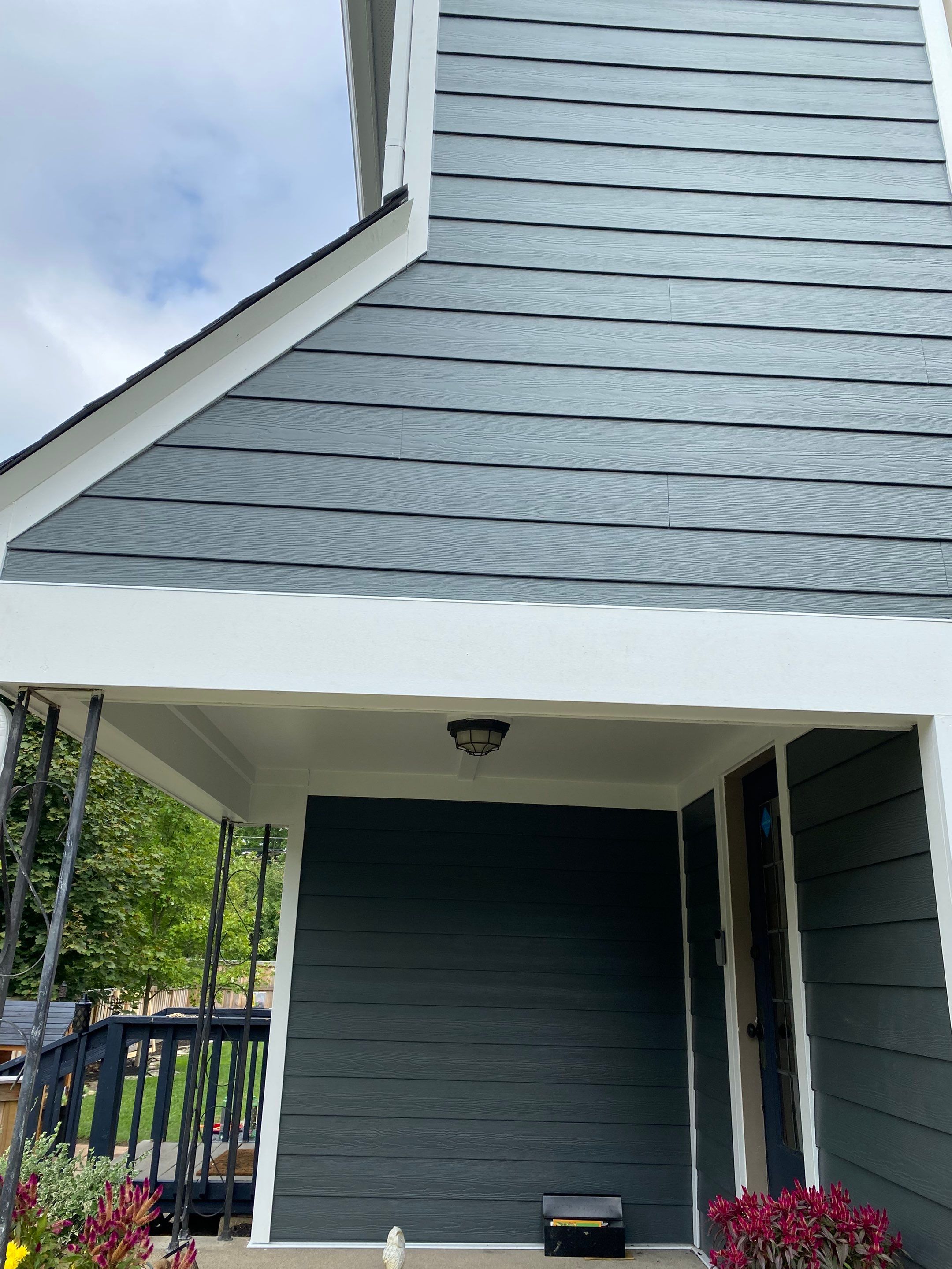 Siding Installation using James Hardie Fiber Cement Lap Siding by Best Exteriors Inc