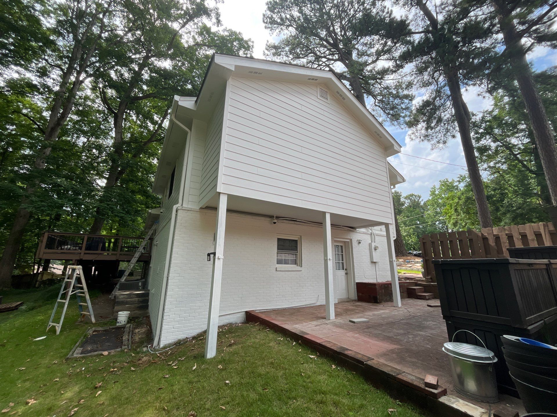 Siding and Door Replacement with Exterior Painting in Atlanta, GA by Nelson Exteriors