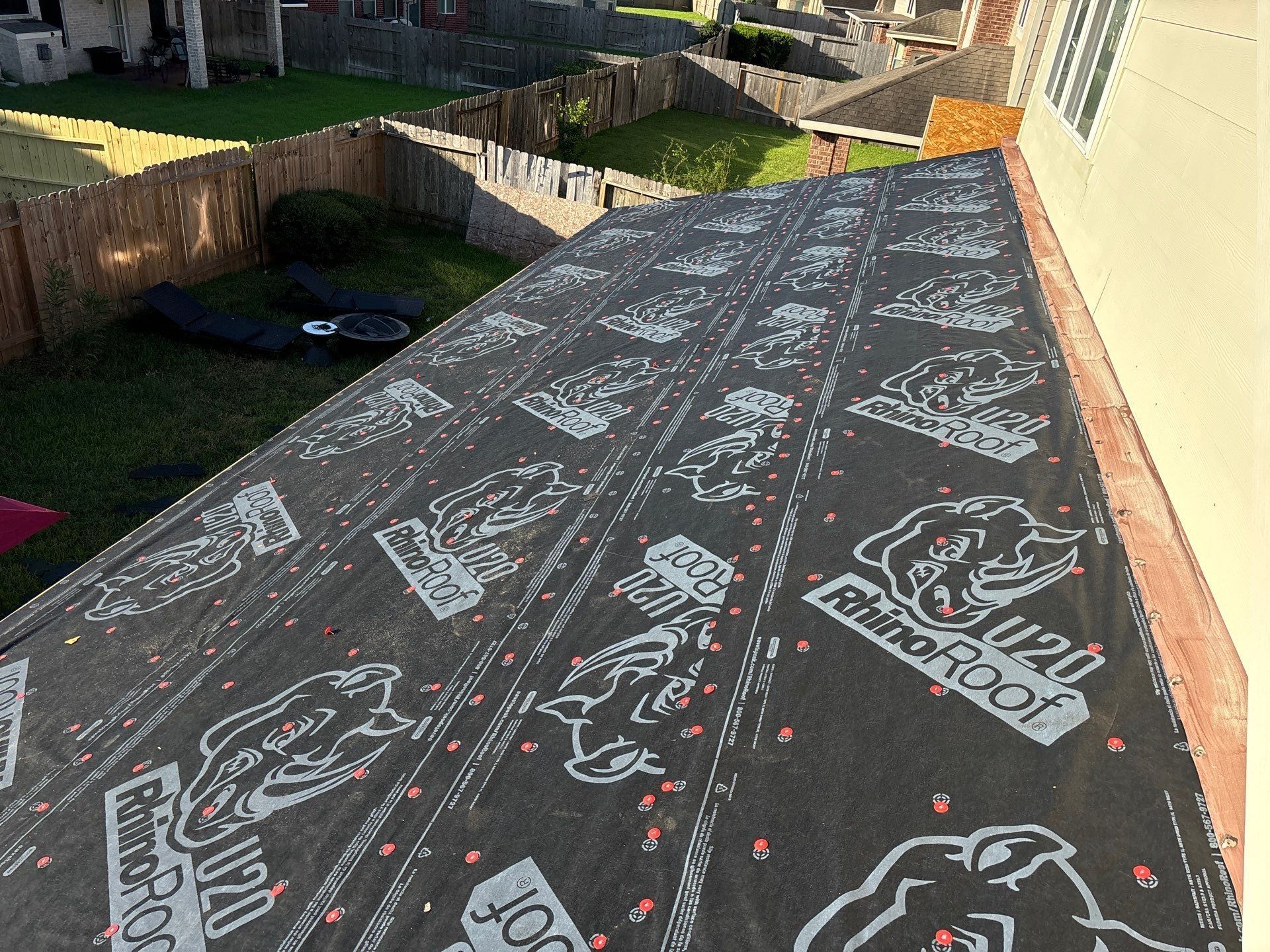 Residential Roofing Installation using Owen's Corning Duration (Lifetime) Shingles by Roof Repair Company