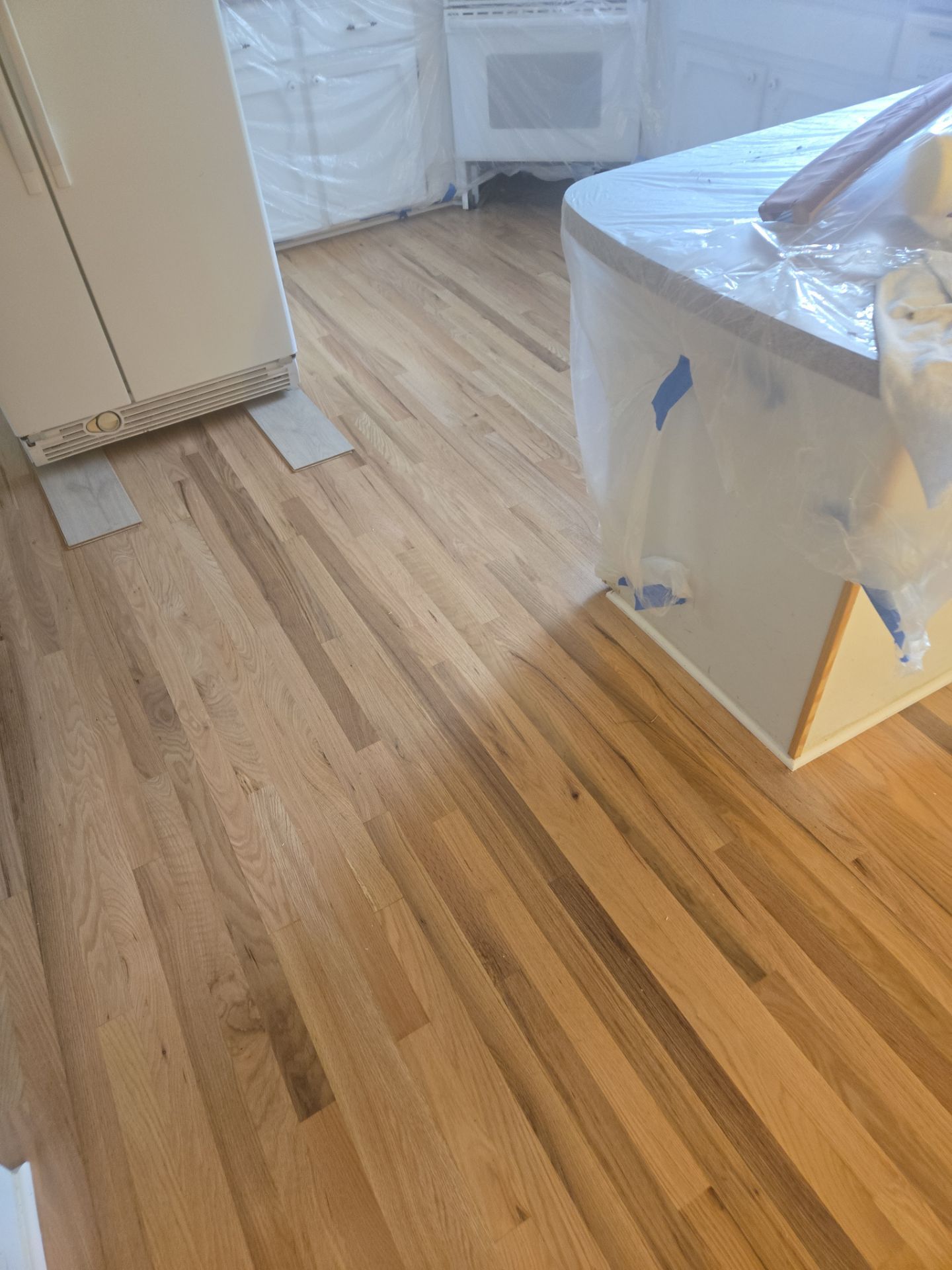 Natural Satin Refinish  by Footprints Floors of Nashville