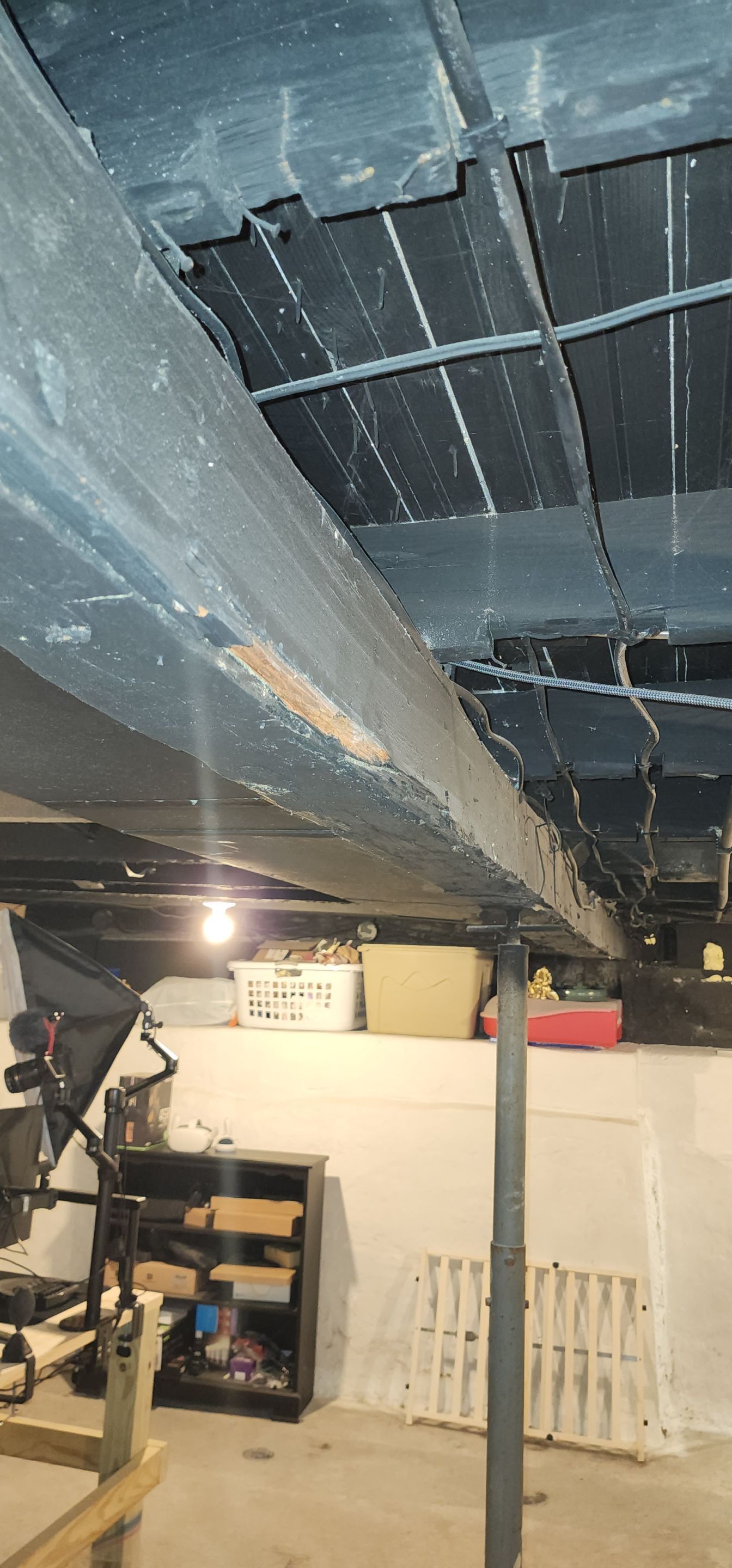 Basement Structural Carpentry by Toledo Basement Repair