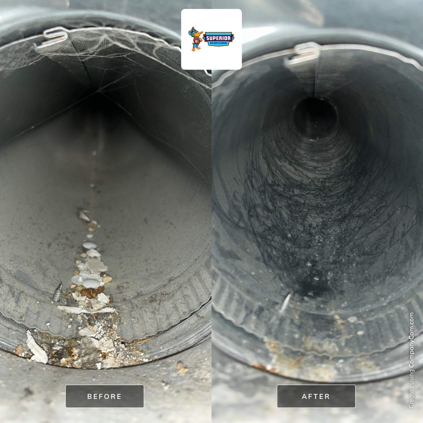 Air Duct Cleaning With a Vacuum Truck in Cranberry Township, PA by Superior Air Duct Cleaning