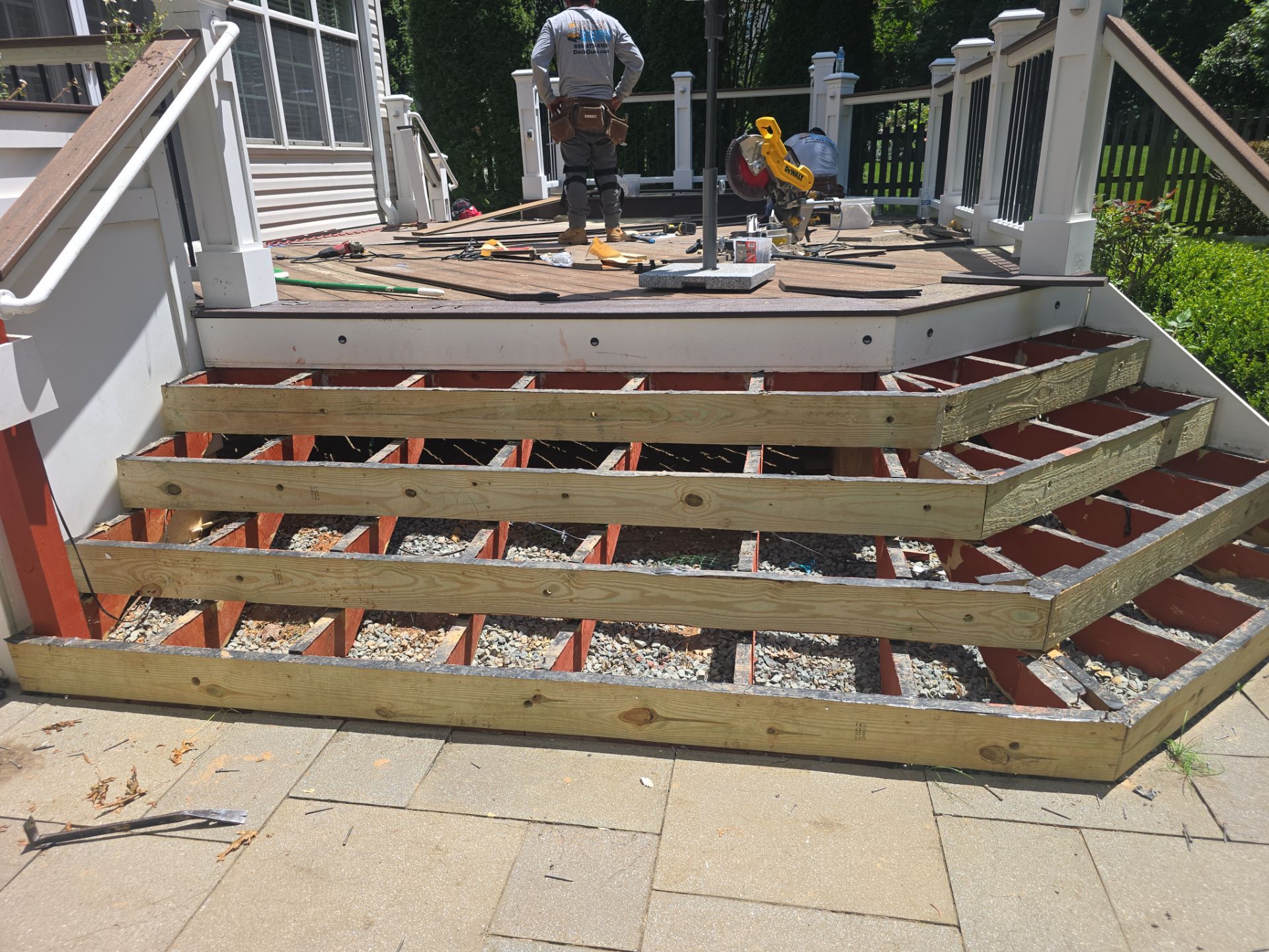 Trex Decking Repair and Restoration in McLean, VA by Deck Guru