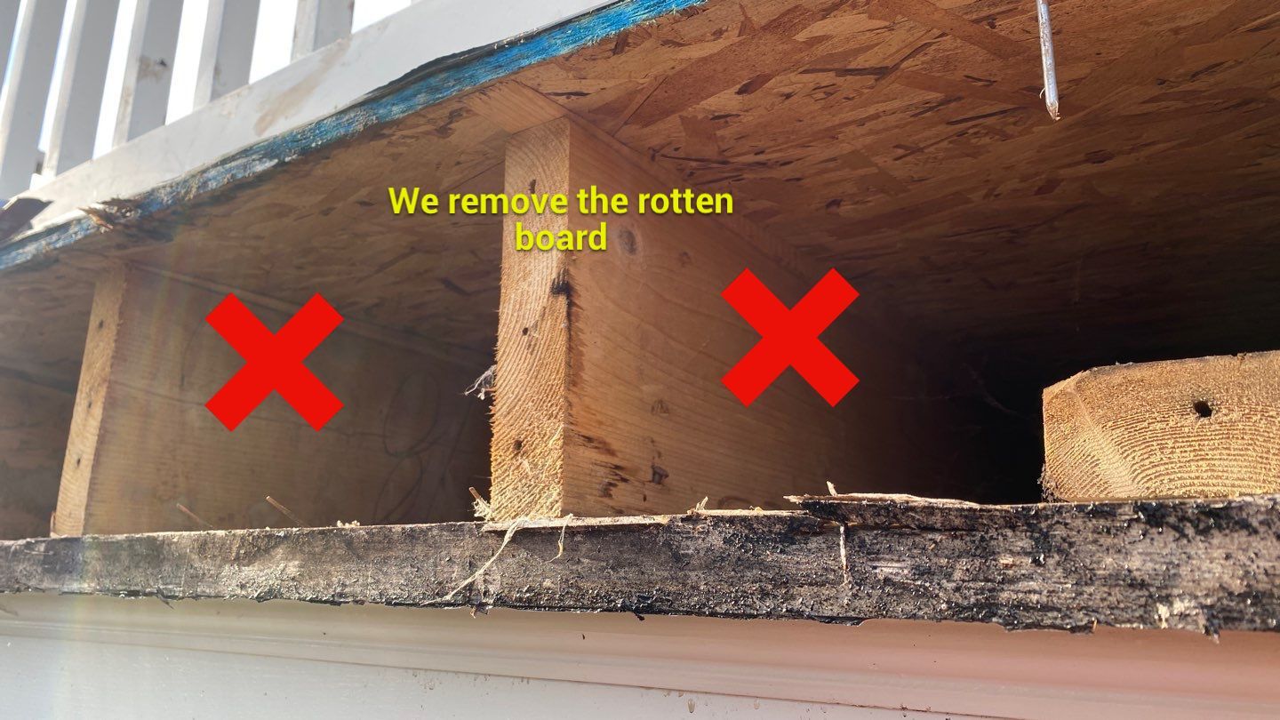 Exterior Repair using Porch and roof repair  by Alpha Design Services