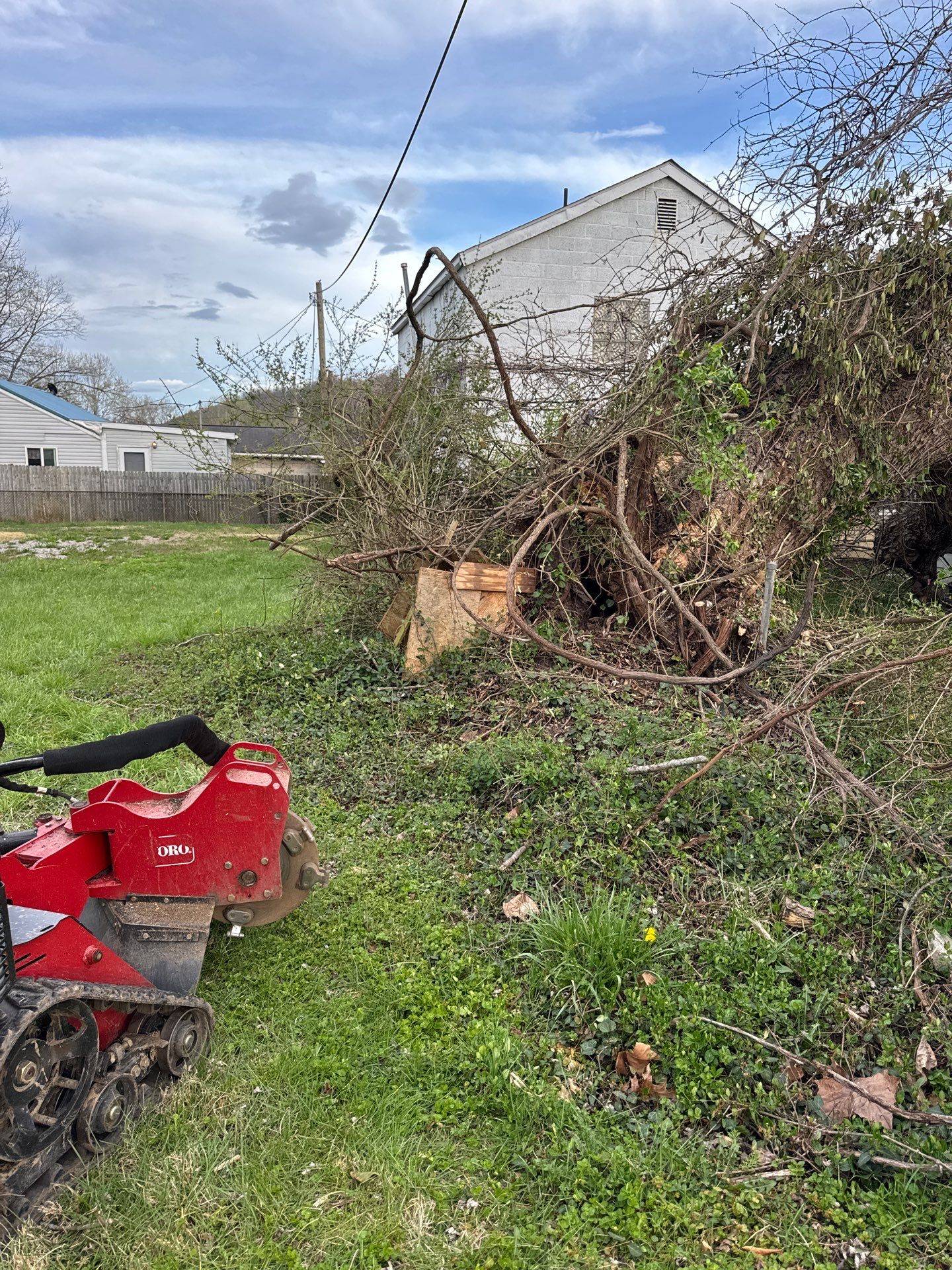 Project in Nitro, WV Rotator Crane Lifts Tree Off House | Nitro WV • One Wrong Move Job | Rotator Crane Tree Removal • Heavy Rescue Tree Job | Nitro WV • Extreme Tree Removal Over Home | Nitro WV by Jones Empire LLC