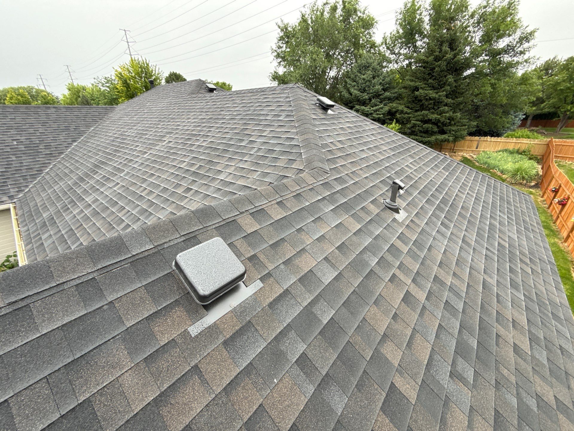 Architectural Shingle Roof Replacement and New Ventilation in Boise by Olive Roofing
