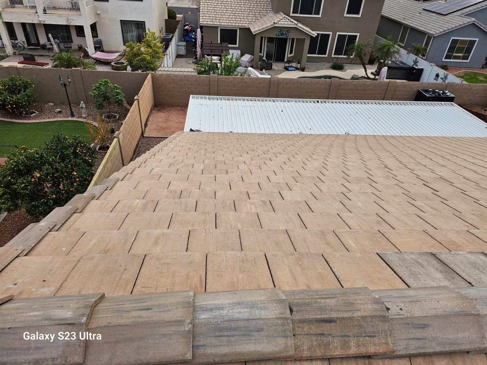 Mesa Tan Concrete Tile by Reimagine Roofing