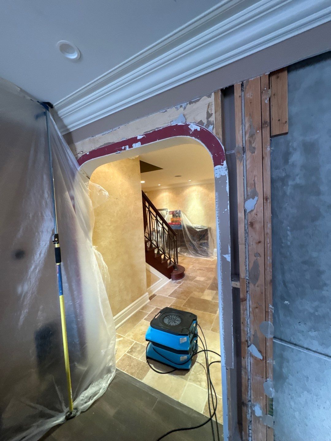 Project in Bloomfield Hills by EzDry Water Mitigation & Property Restoration