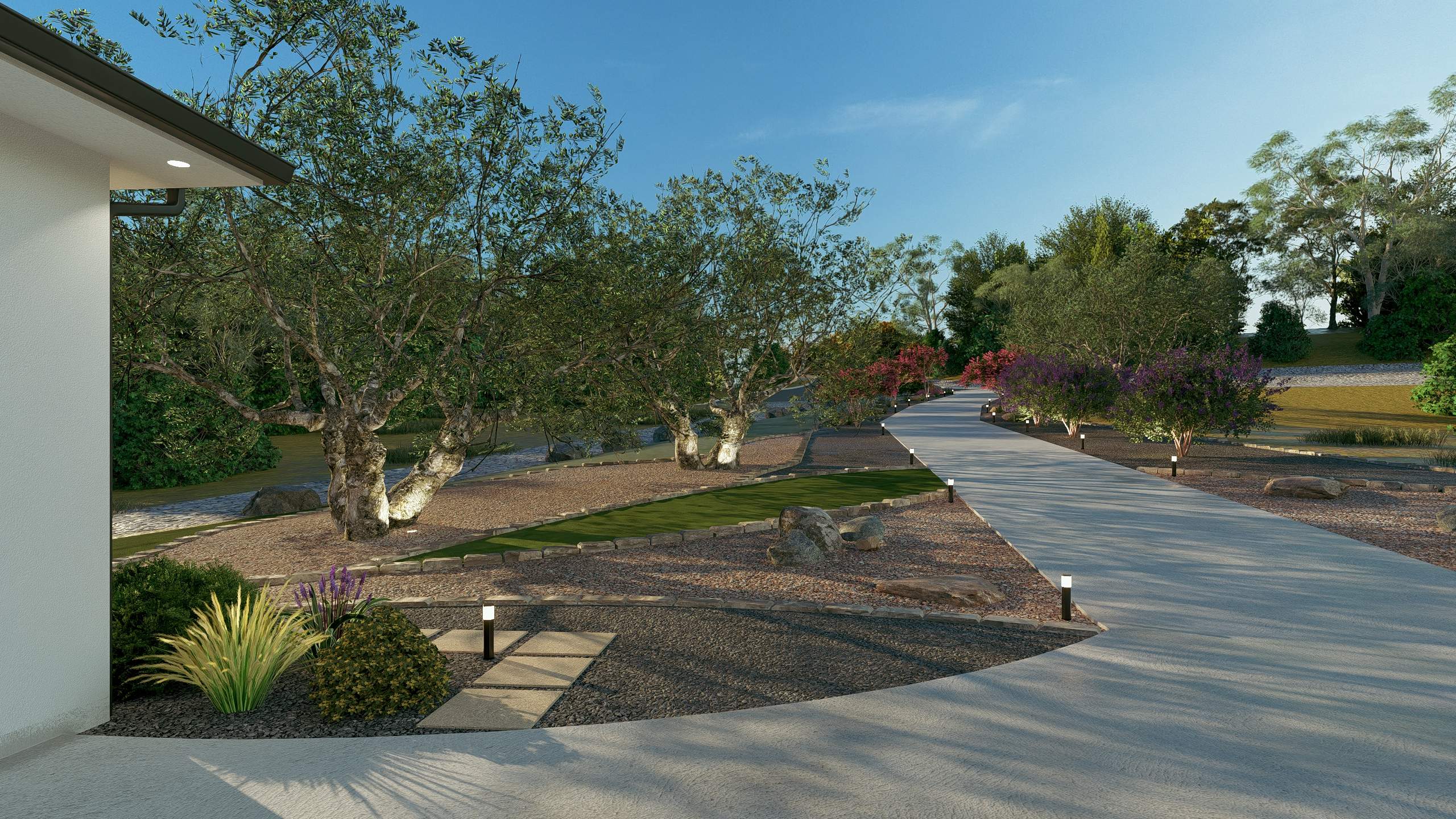 3D Design Render, San Antonio TX by Hole In One Lawns, LLC