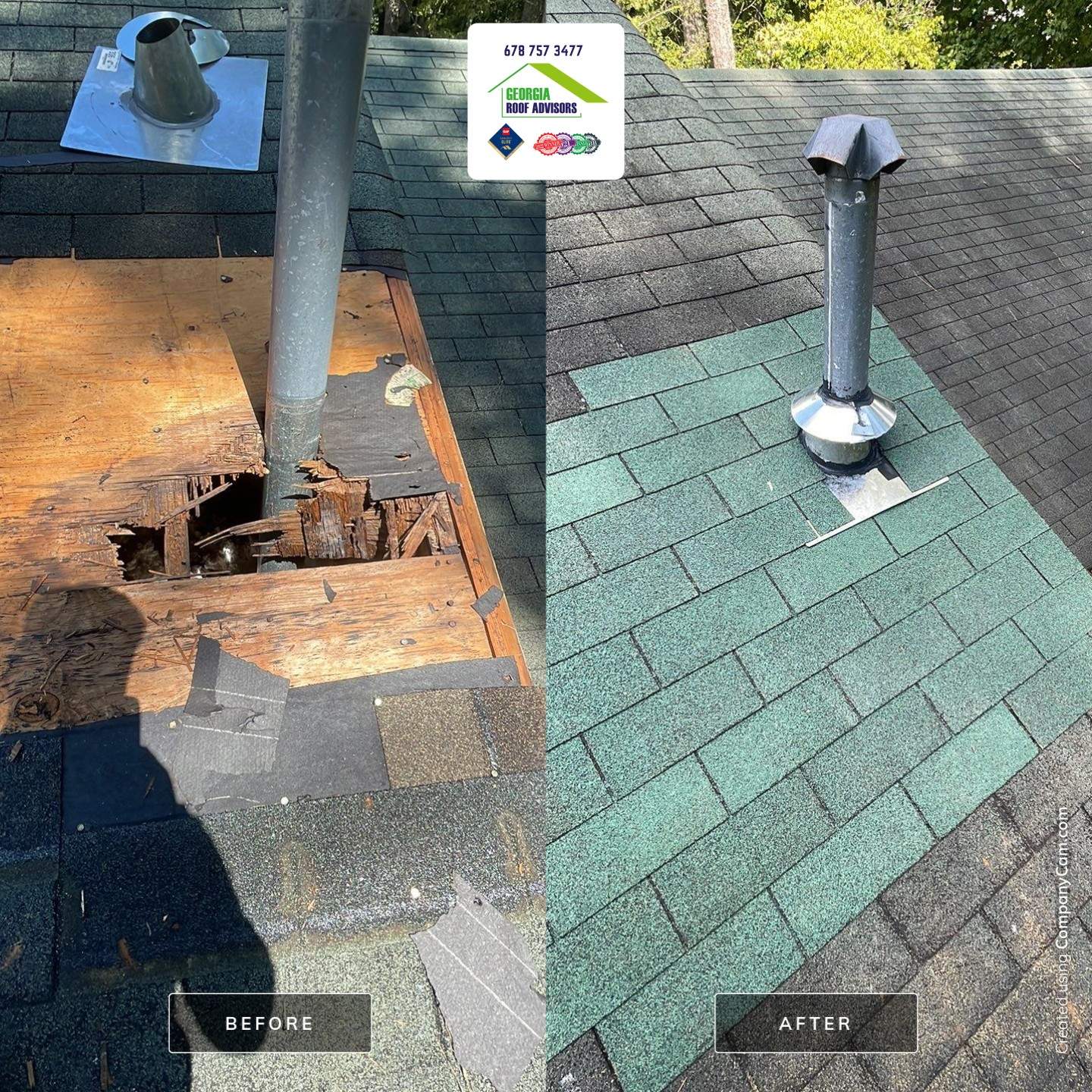 REPAIR-FIRST mentality 🛠️ by Georgia Roof Advisors