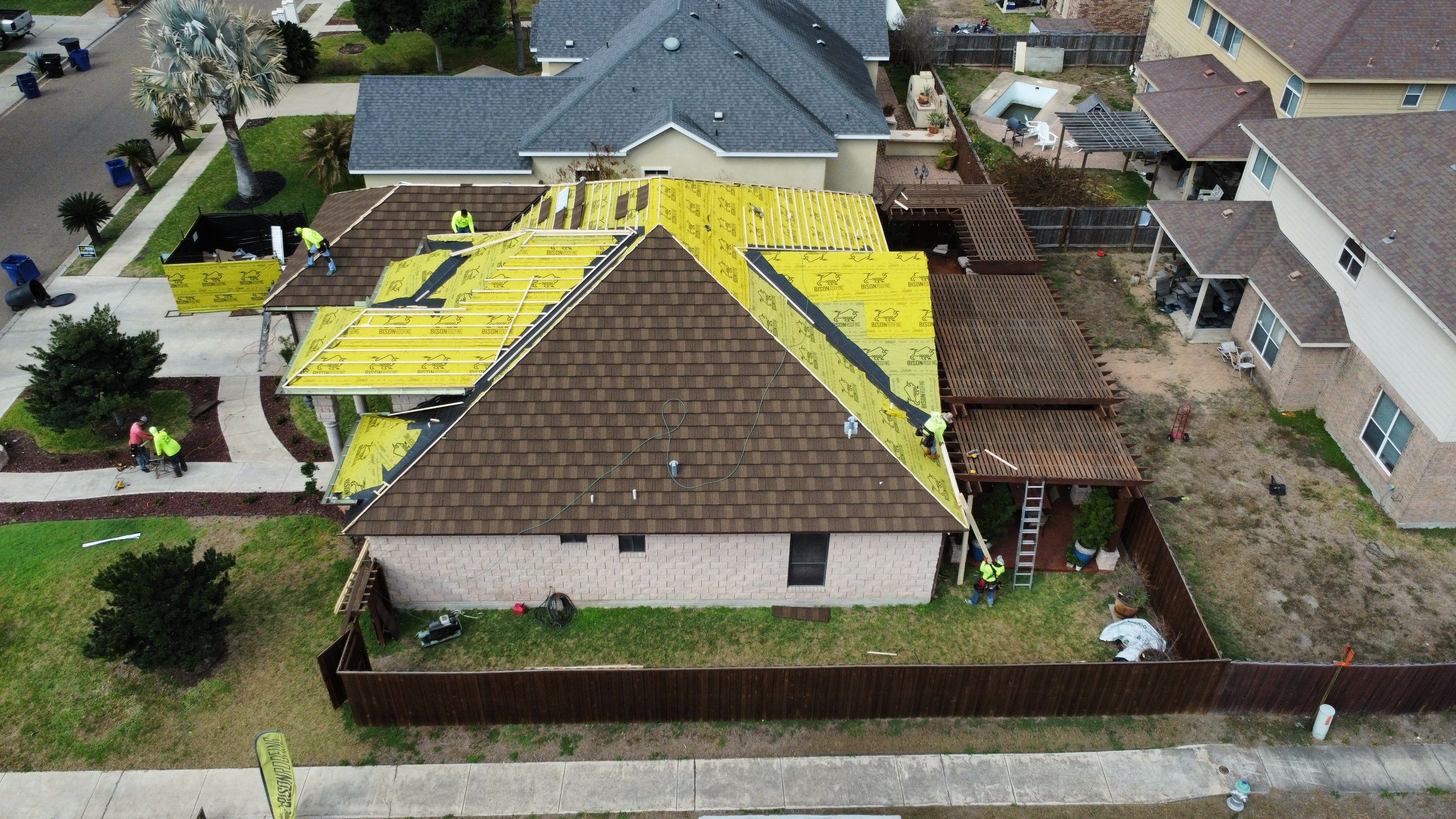 Decra Tile Roof Replacement  by Bison Roofing  
