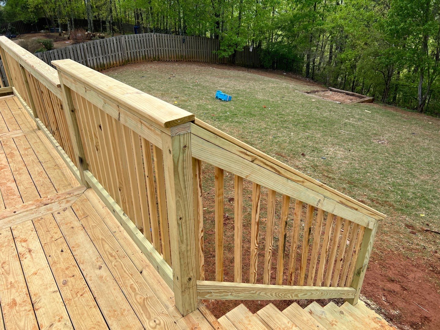 Scout Ridge - Deck Installation  by Pillar and Pine