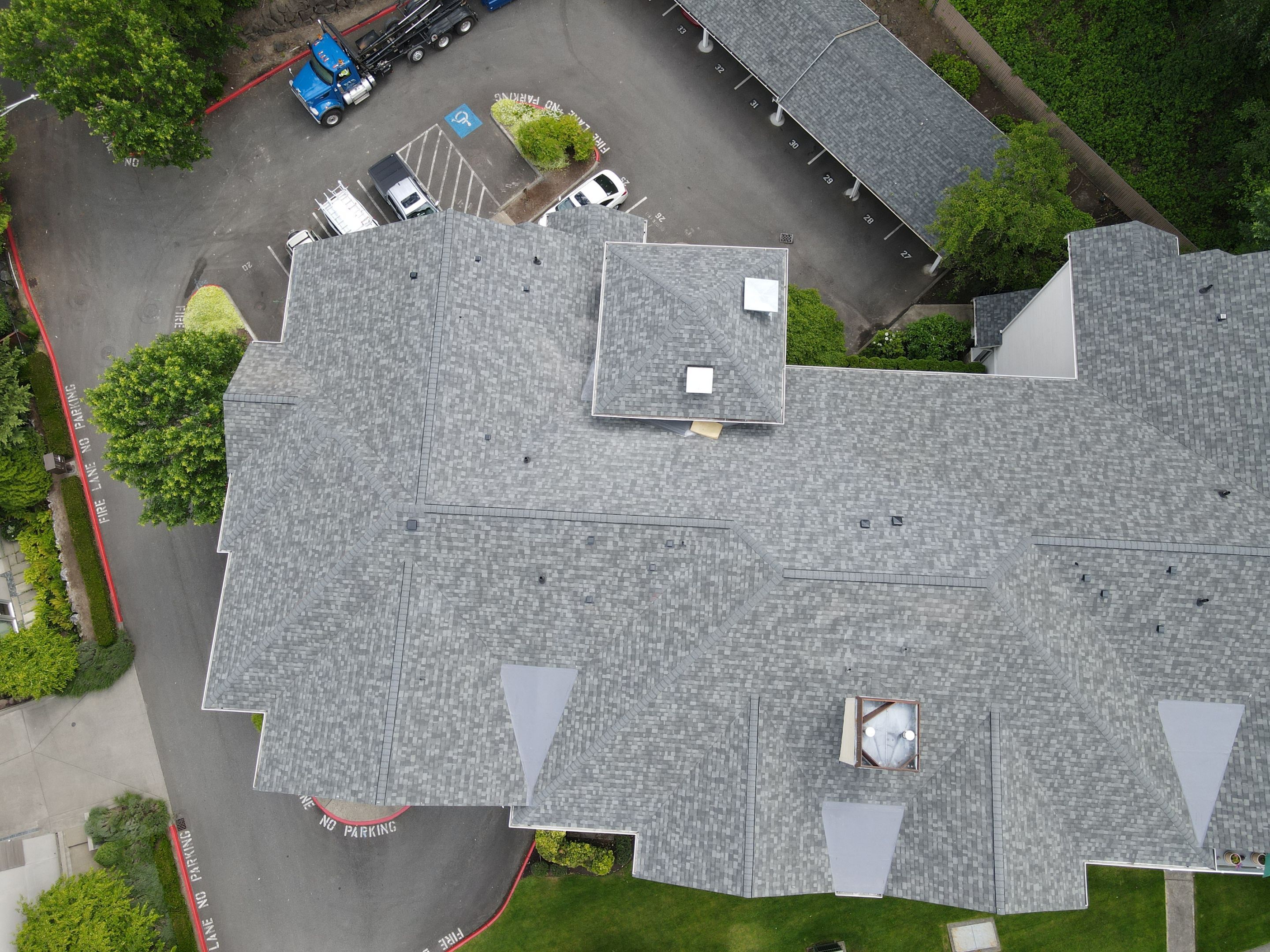 Condo complex on Lake Washington in Newcastle, WA needed a new roof by RoofSmart