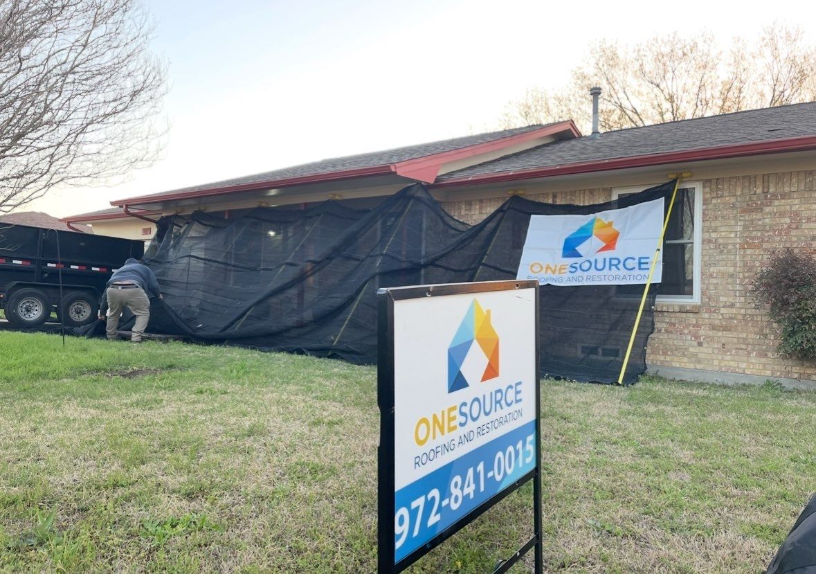 Residential Roofing Installation using Owens Corning TruDef Oakridge Driftwood by OneSource Roofing and Restoration