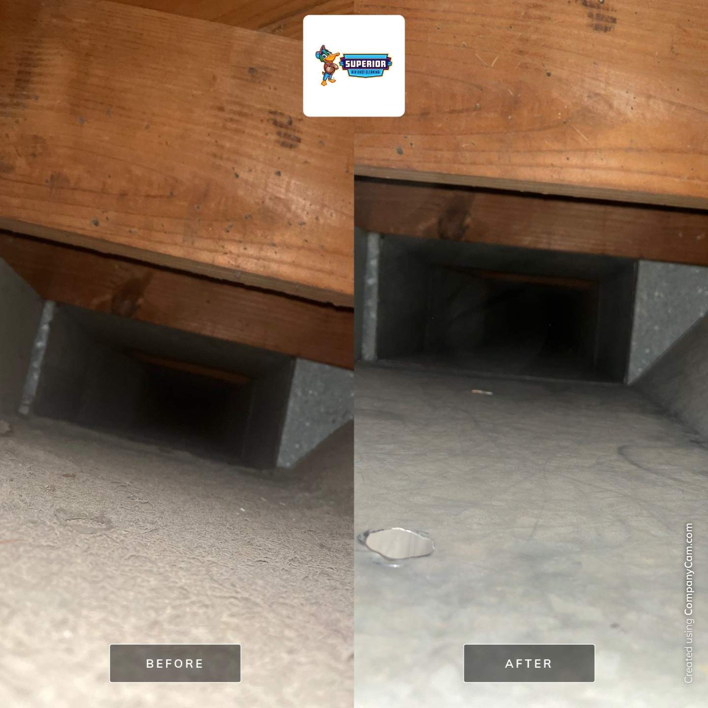 Air Duct Cleaning With a Vacuum Truck in Boardman, OH by Superior Air Duct Cleaning