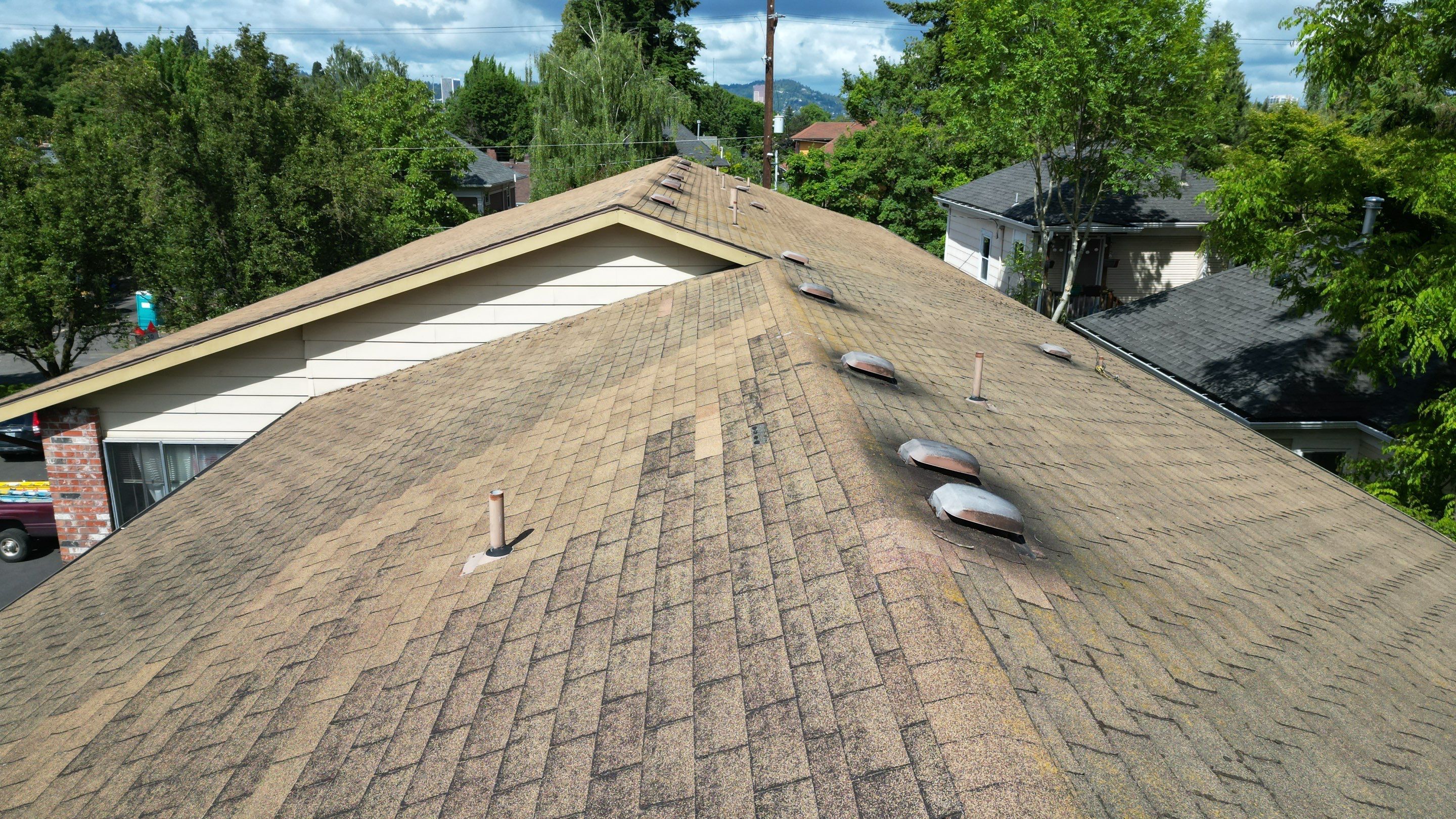 Commercial Roofing Installation using Asphalt Shingles by Vitan Construction LLC 