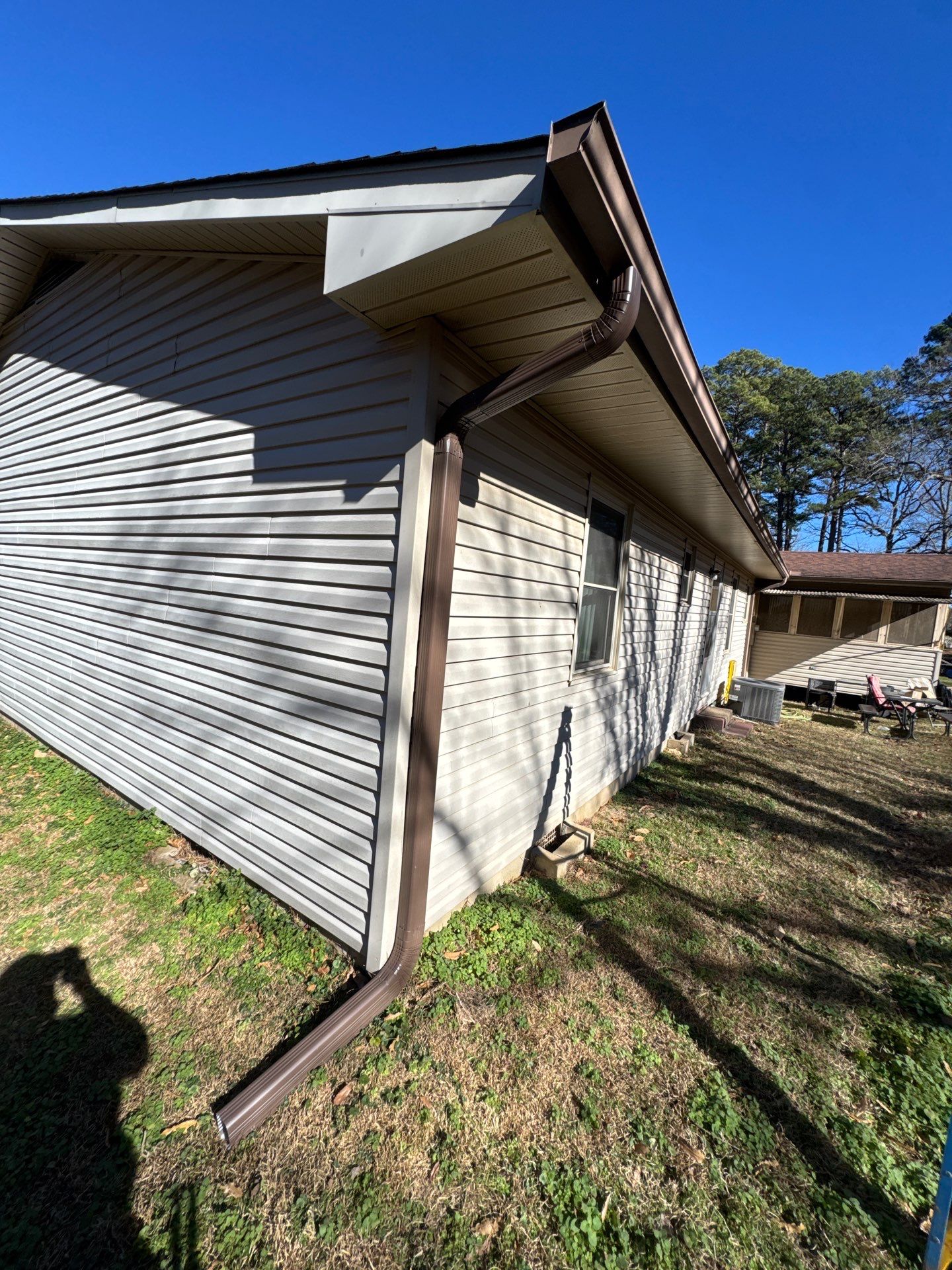 Seamless Gutter Replacement - Mt. Ida, AR by Hostetler Roofing