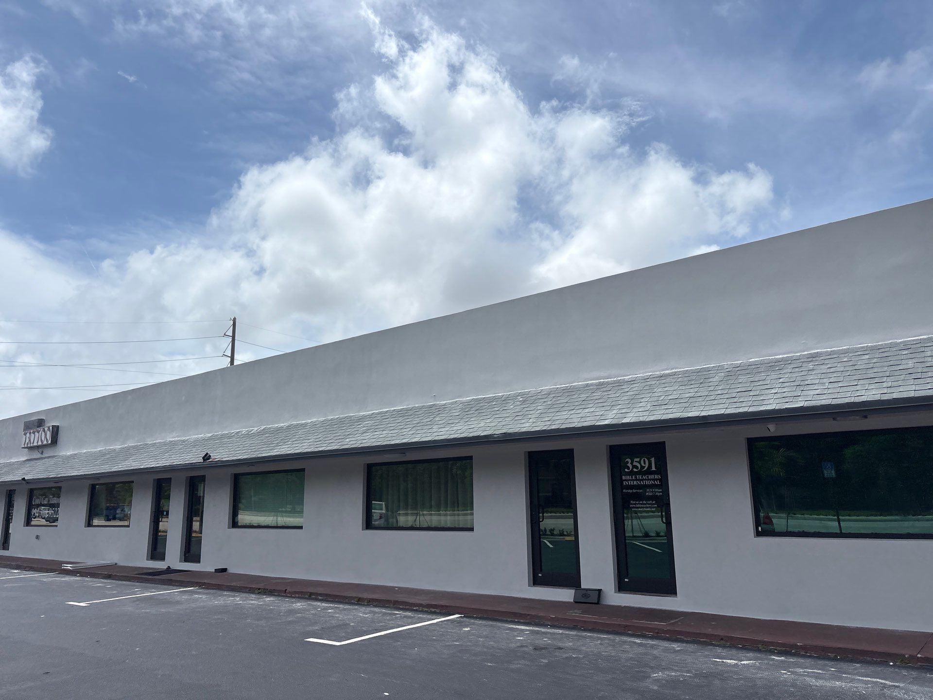 Commercial Exterior Okland Park by John “The Greek” Painting