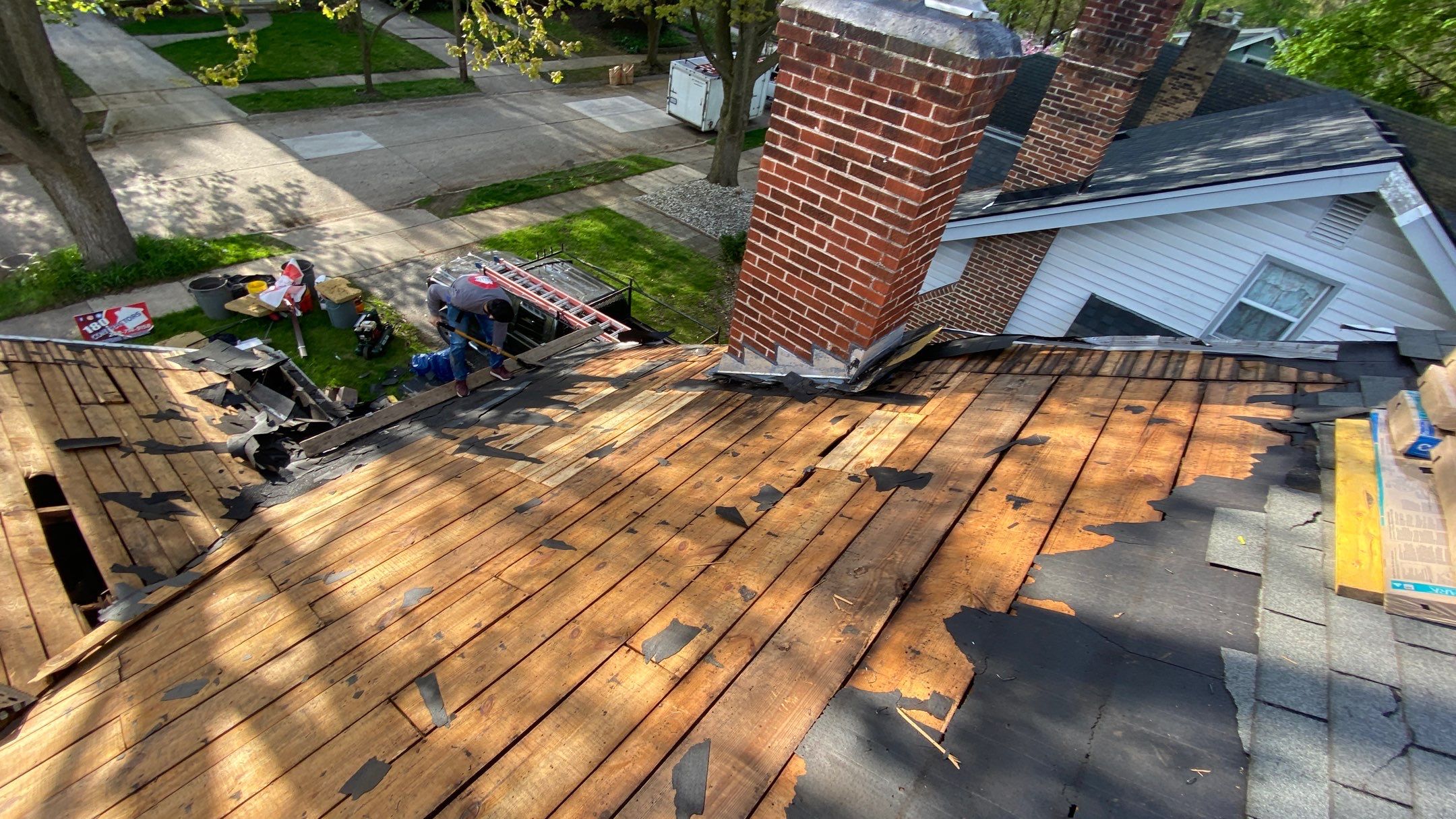 Roof Replacement using CertainTeed Landmark by 180 Contractors