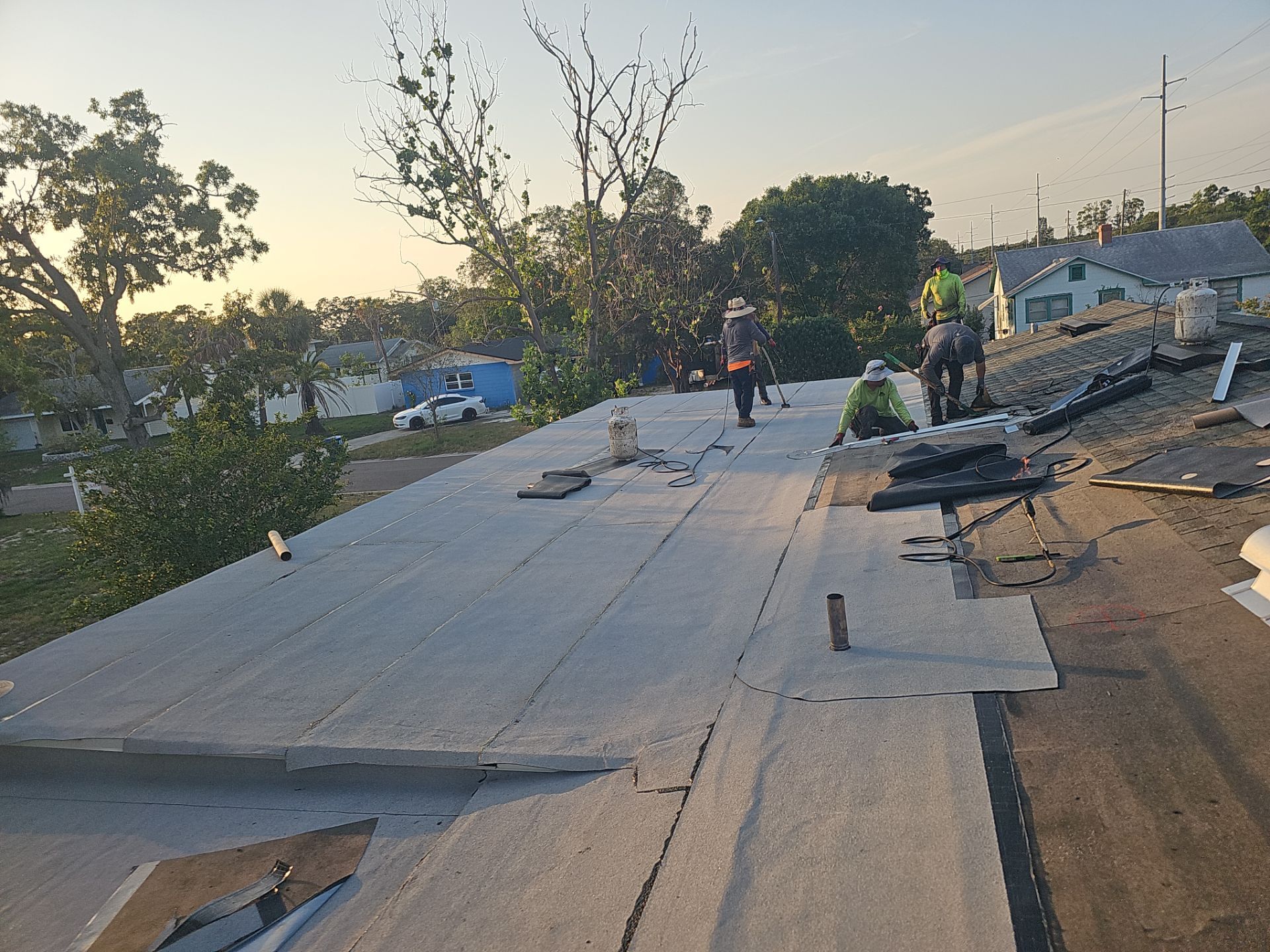 Project in St. Petersburg 33711 by Mitchell Roofing Company LLC 