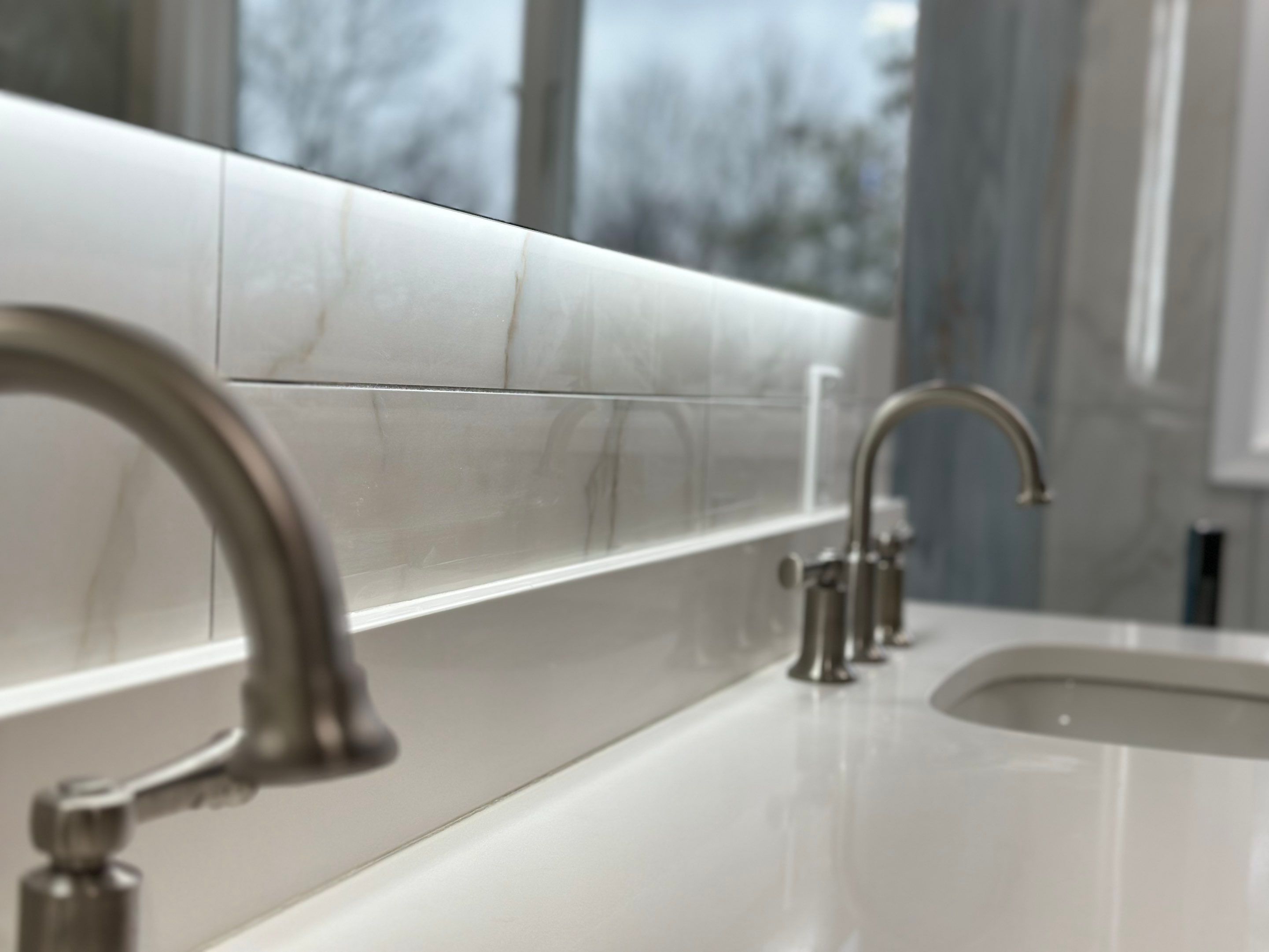 Bathroom Remodel using Tile by Home Concepts Construction