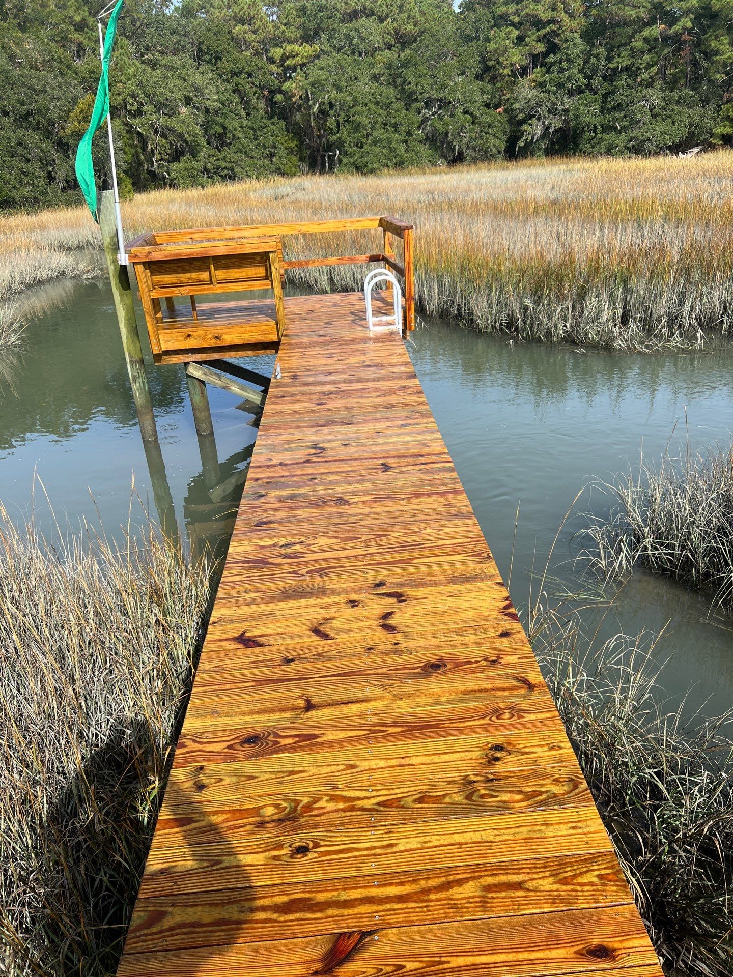 Dock using Wood Sealant by DuraSeal