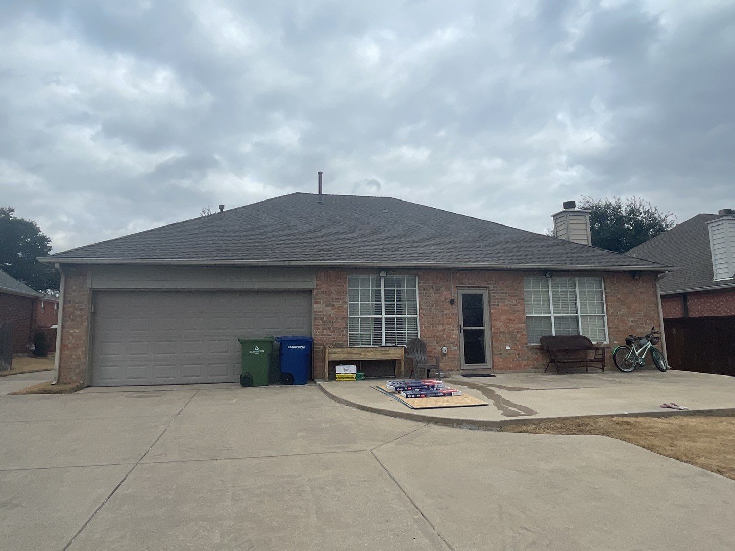 Residential Roofing Installation using GAF Timberline HDZ Weathered Wood by OneSource Roofing and Restoration