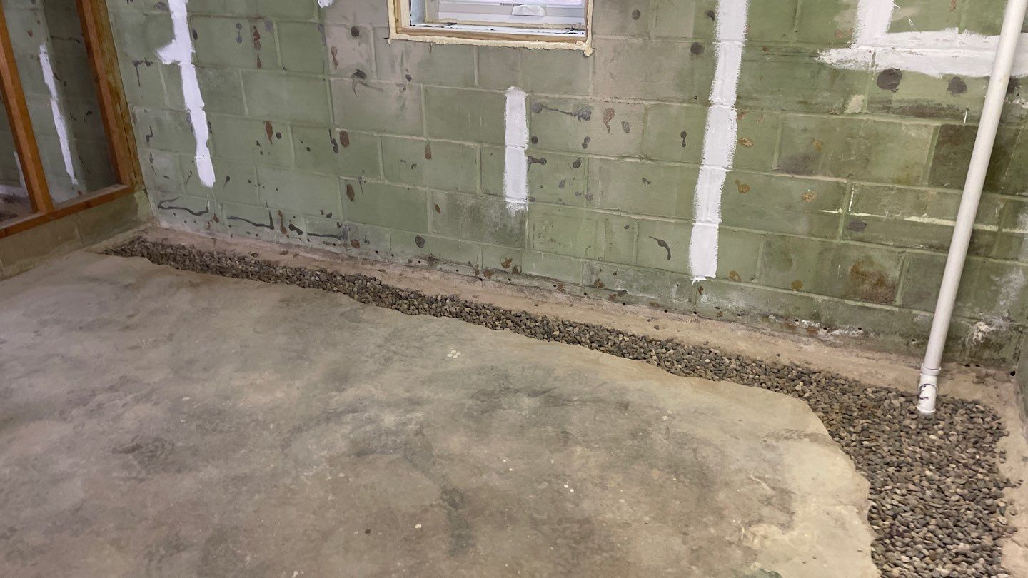 Interior Drain Tile & Wall Drainage in Southwest Minneapolis by Waterproofing Northeast